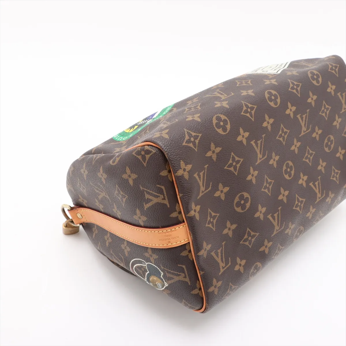 Monogram Speedy Bandouliere 30 - DU4187 Brown My LV World Tour — view 4