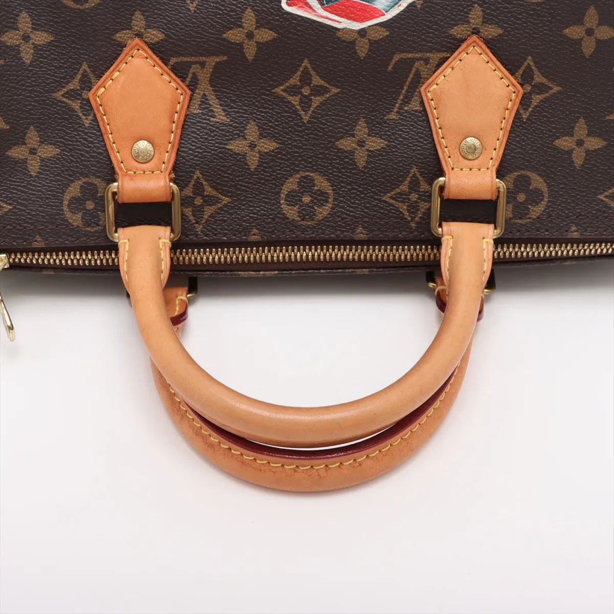 Monogram Speedy Bandouliere 30 - DU4187 Brown My LV World Tour — view 5