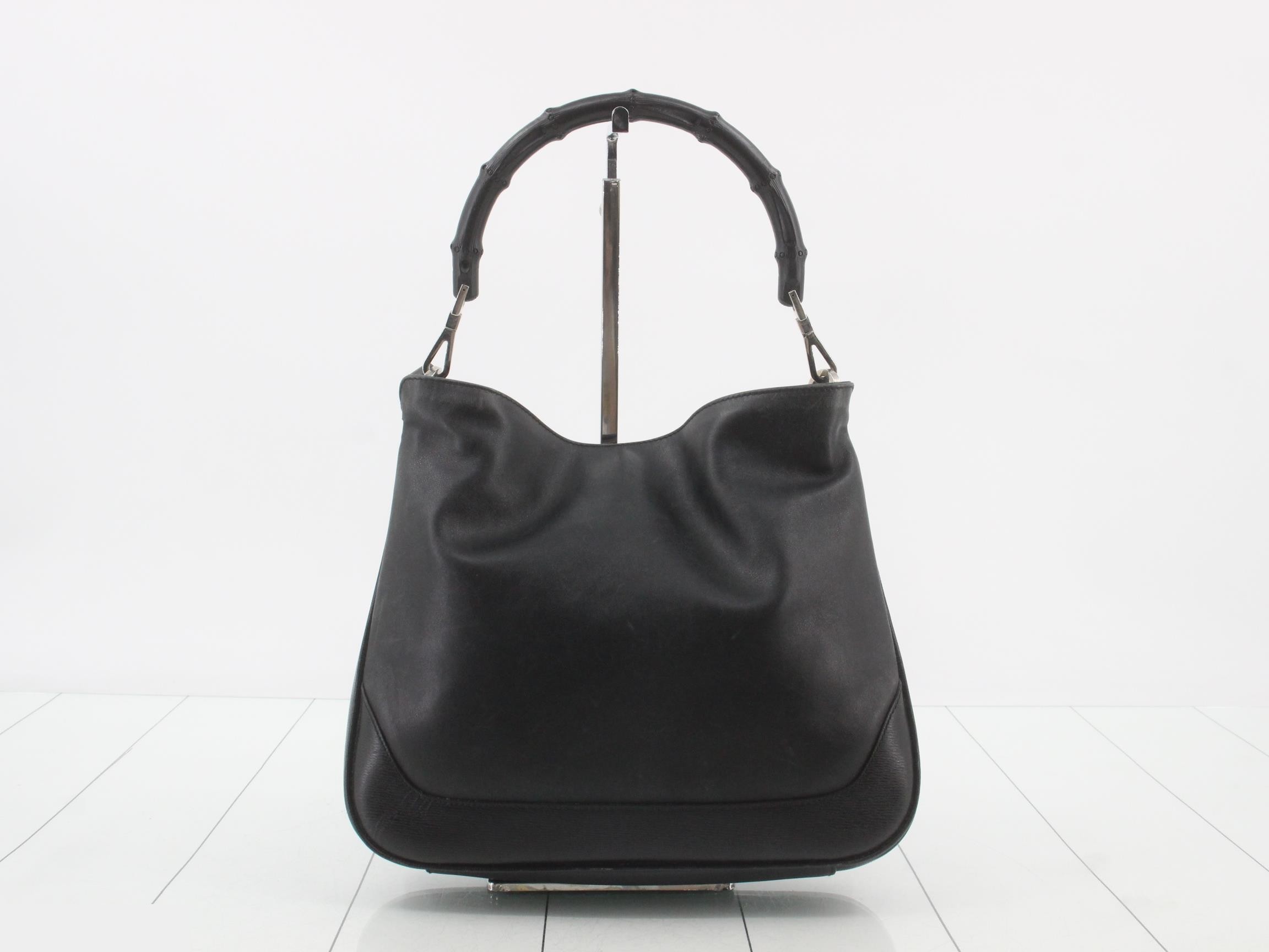 Bamboo 2-Way Leather Bag