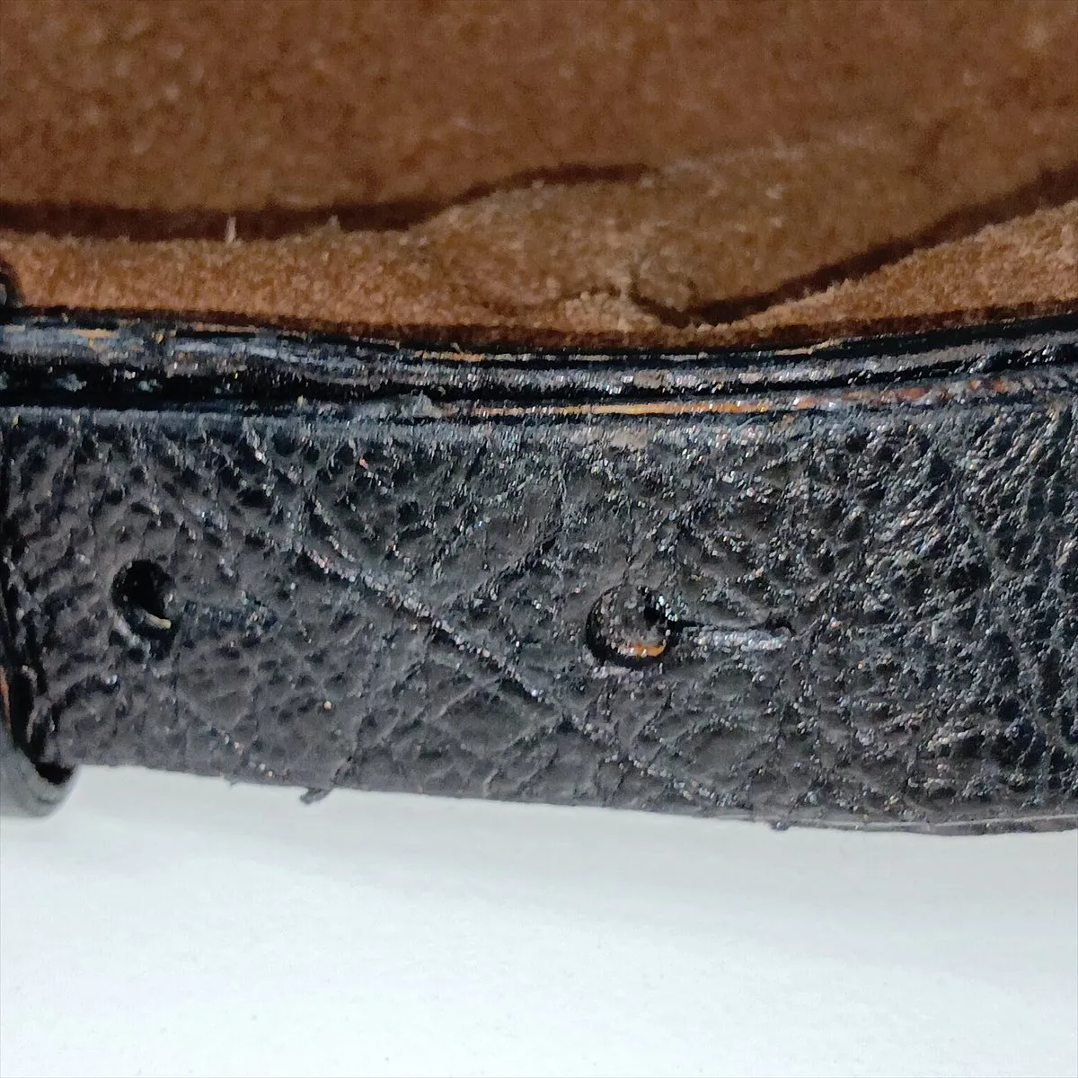 Mombasa Suede Shoulder Bag, Brown 95361 — view 11