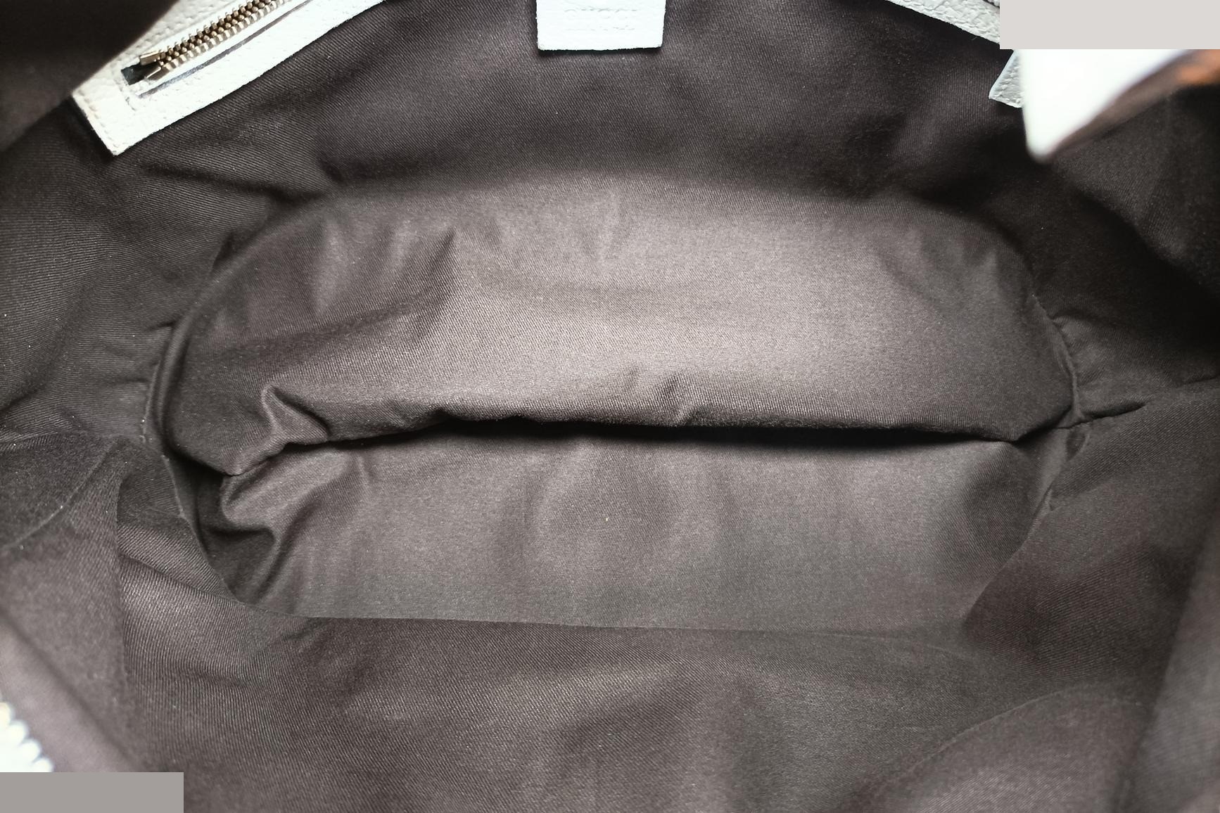 Horsebit Canvas x Leather White x Beige — view 6