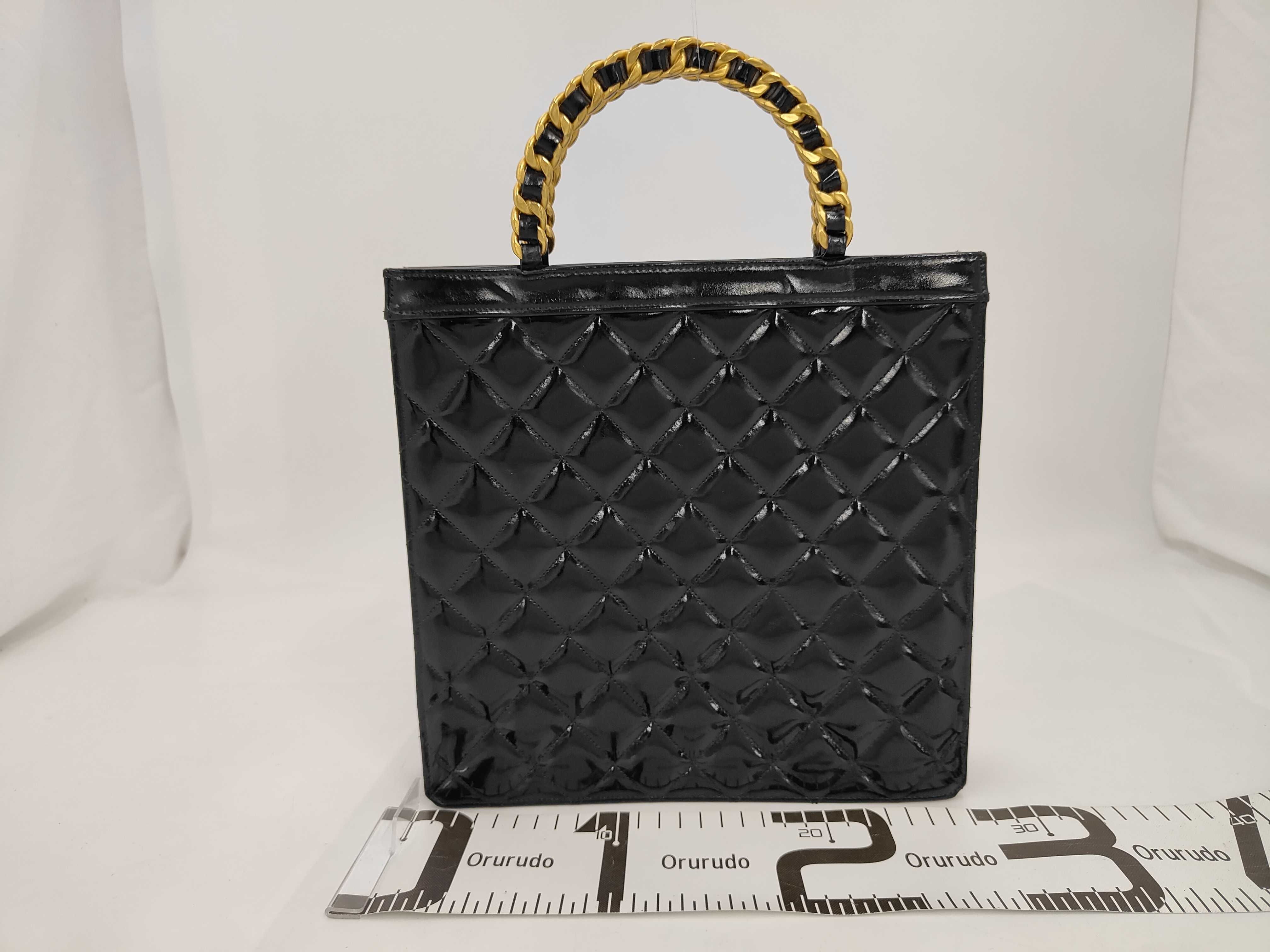 Matelassé enamel handbag (with original seal) — view 2