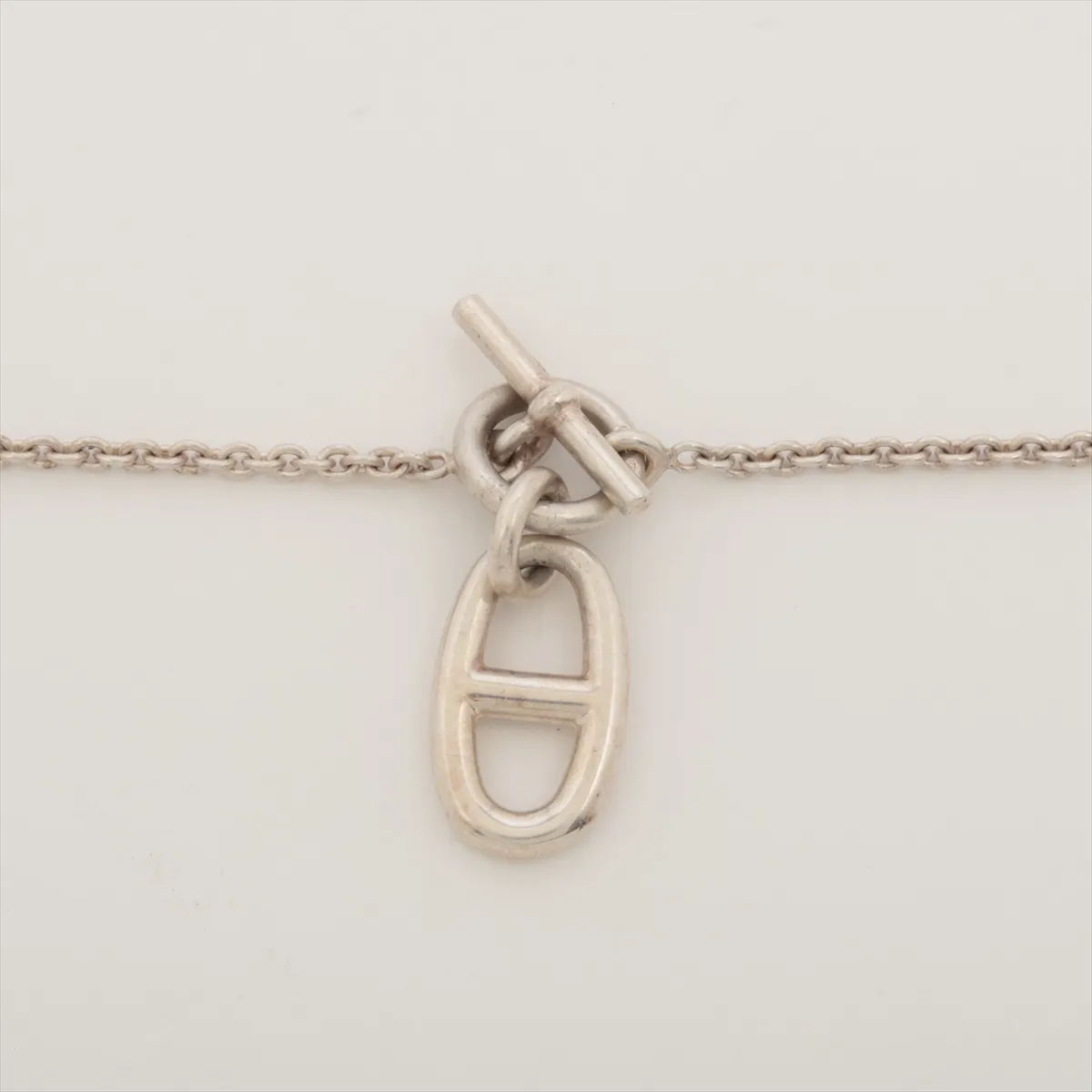 Chaine d'Ancre Amulette Necklace, 925 Sterling Silver, 8.9g, with some wear, — view 3