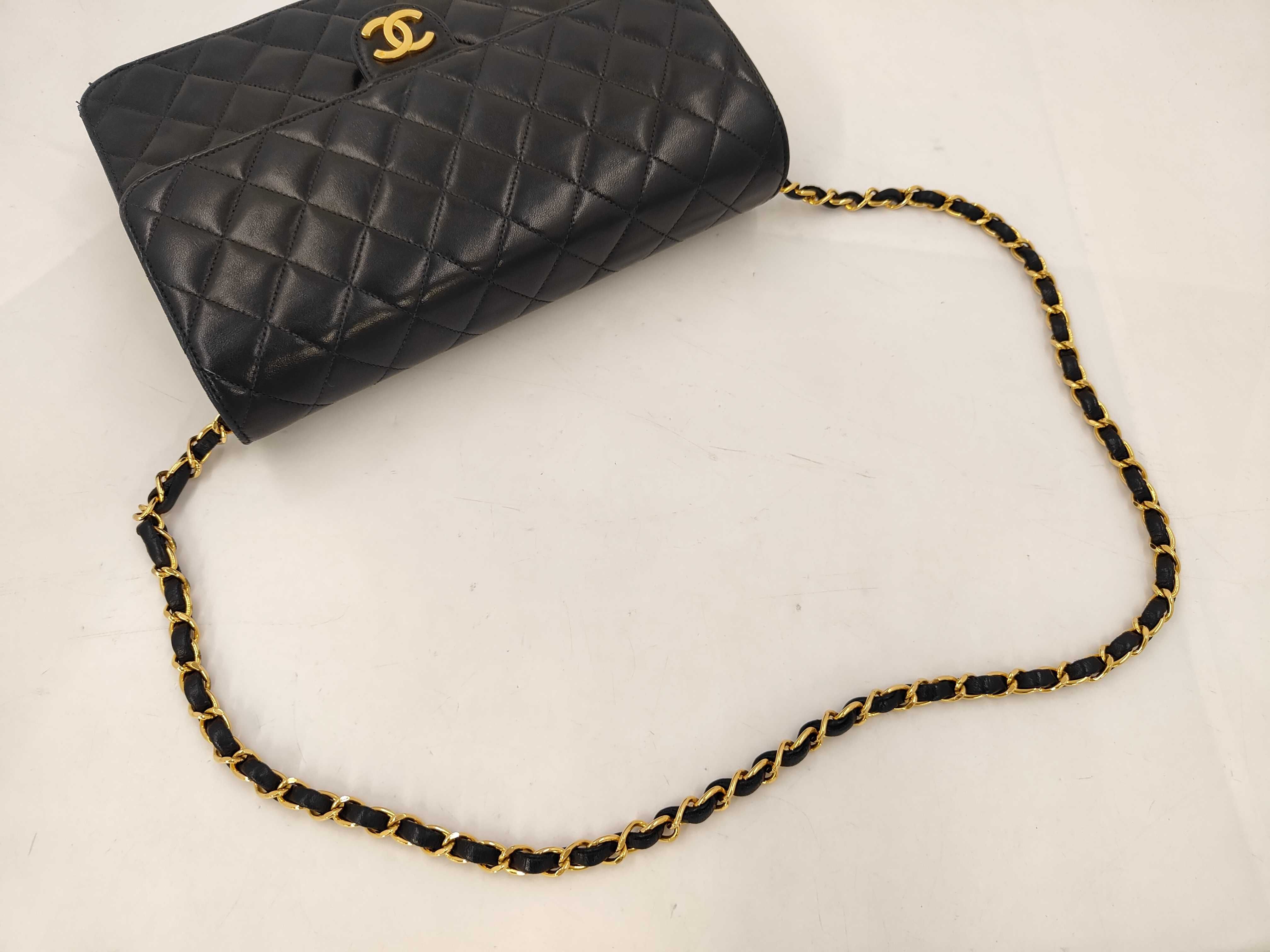 Matelassé Chain Shoulder Bag — view 3