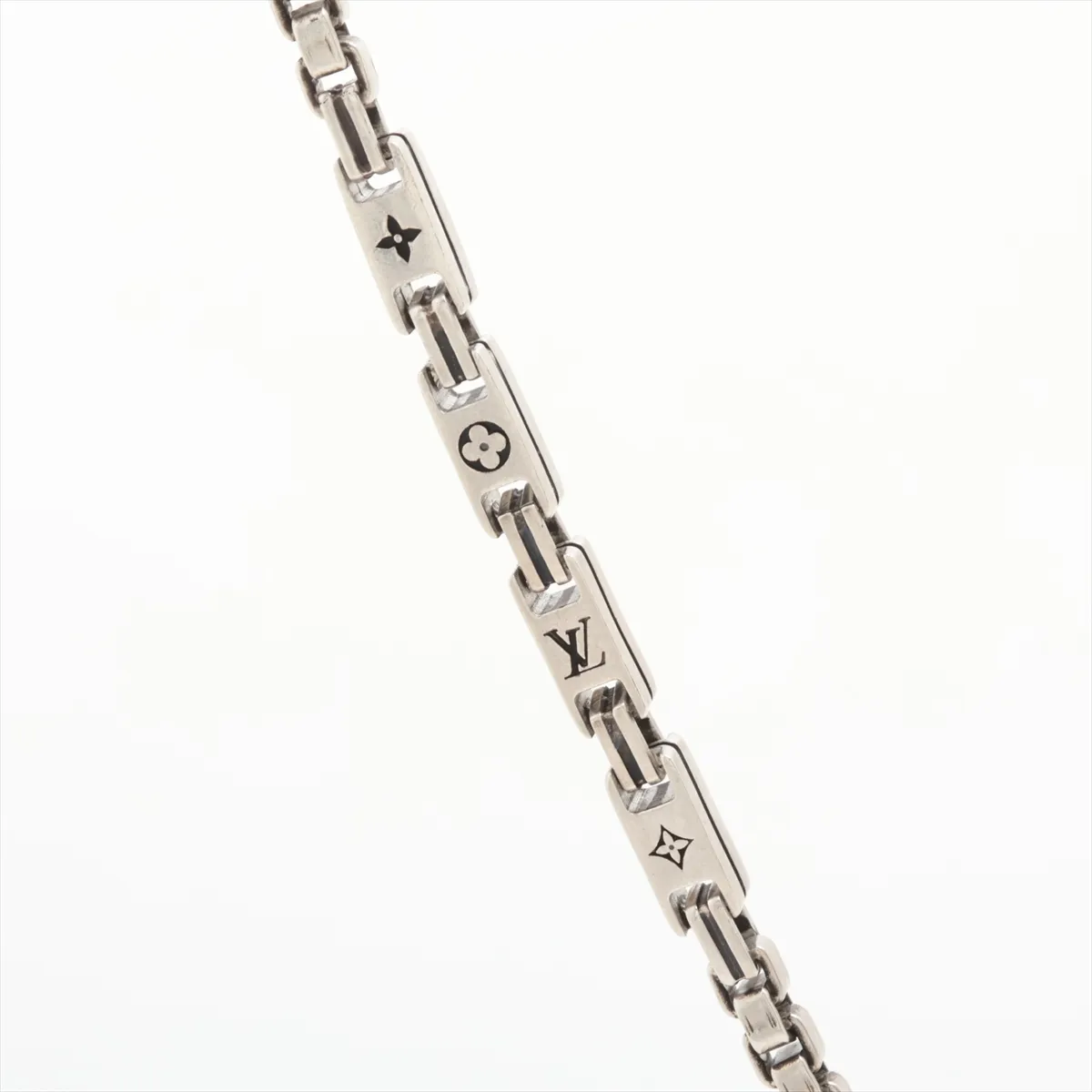 M02027 Necklace LV Tailor VA1215 Necklace 925 57.6g Silver — view 2