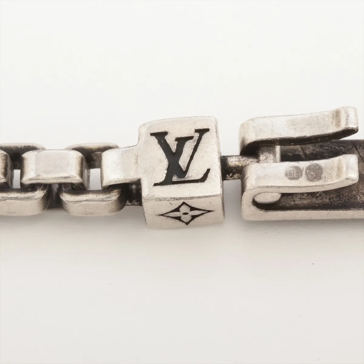 M02027 Necklace LV Tailor VA1215 Necklace 925 57.6g Silver — view 5