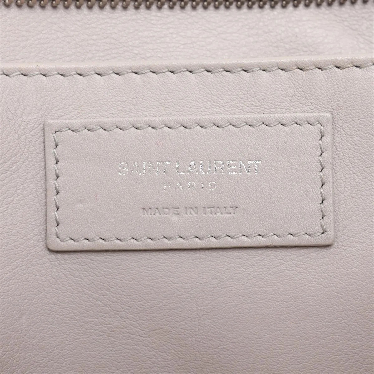 Downtown Cabas 436834 Leather x Crocodile Embossed 2-Way Handbag, Gray — view 10