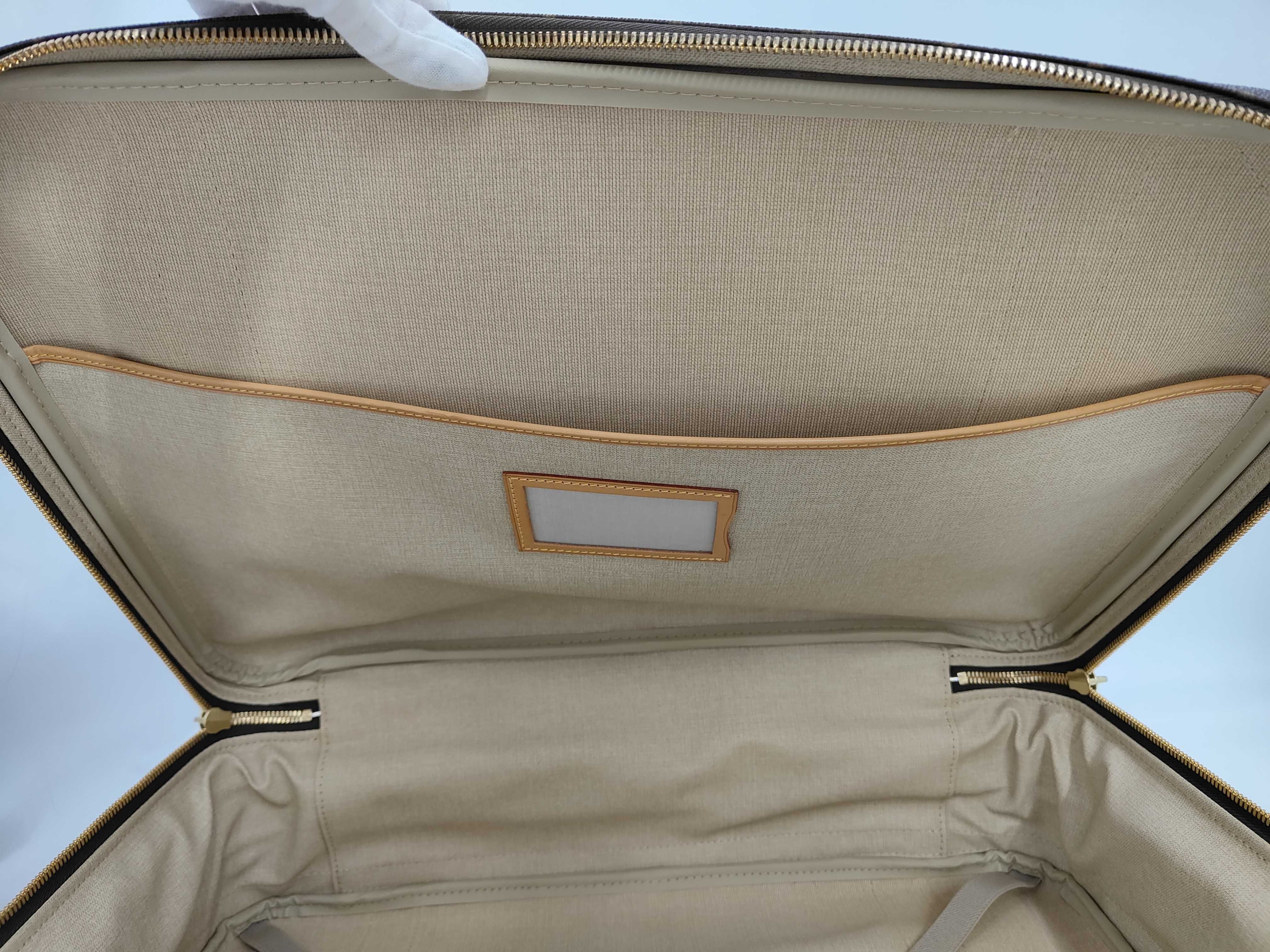 Monogram Satellite 53 M23356 MB1929 Brown Carry Bag — view 8