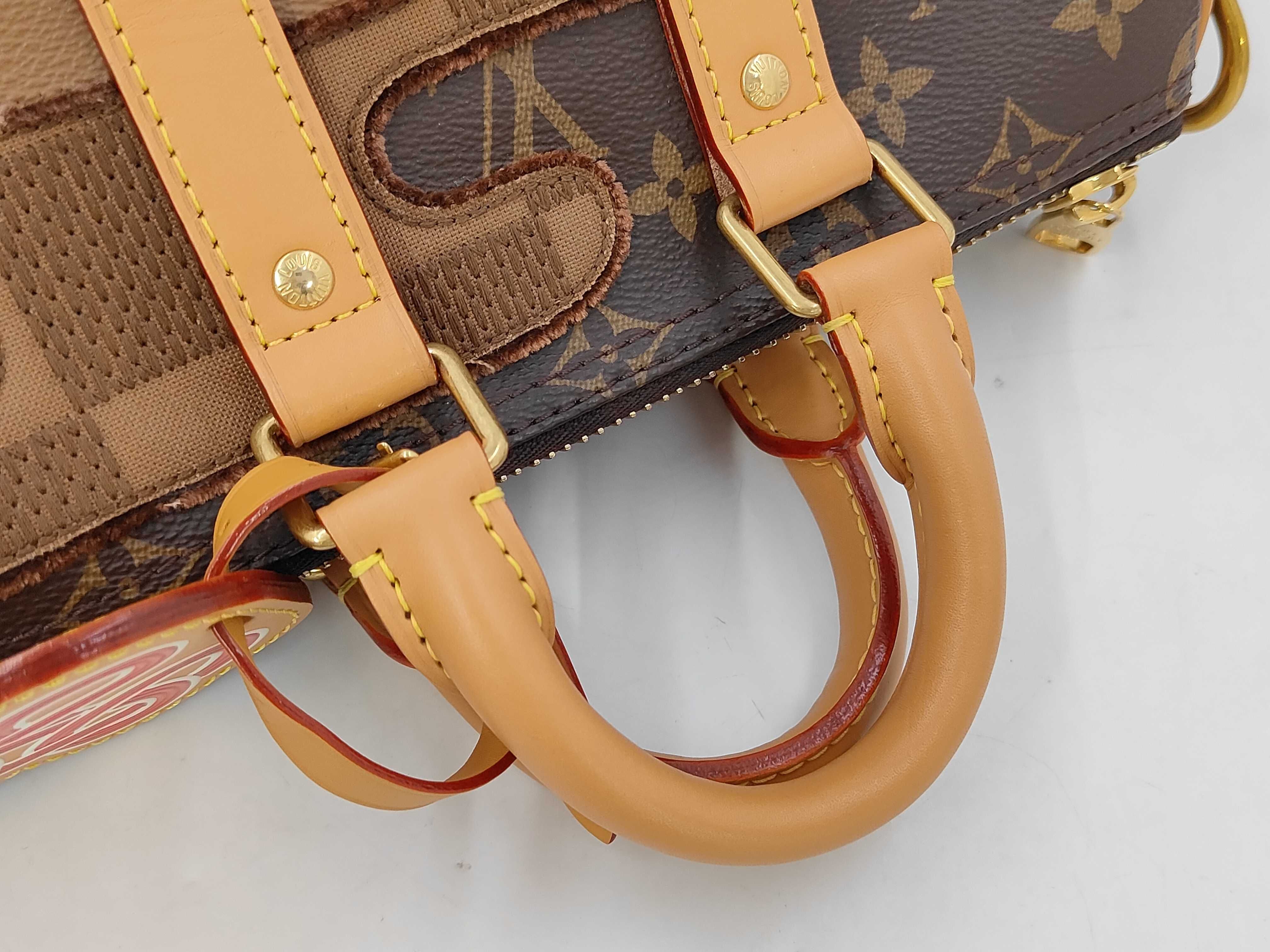 NIGO Keepall Bandoulière 25 Monogram Landscape Shoulder Bag — view 3