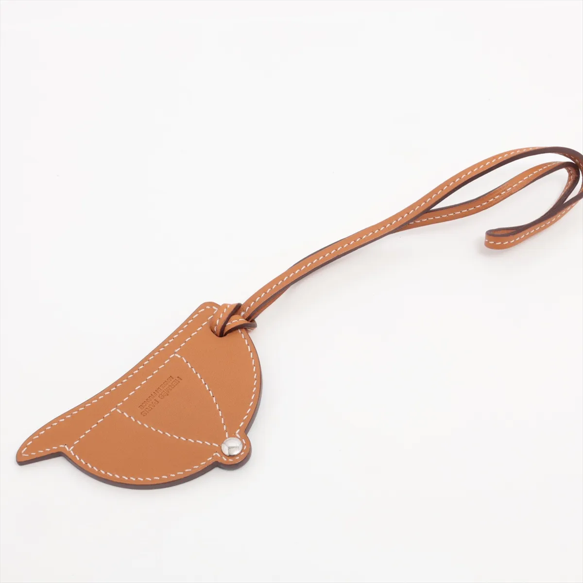 Paddock Bombay Hat Charm Leather Blue x Pink — view 2