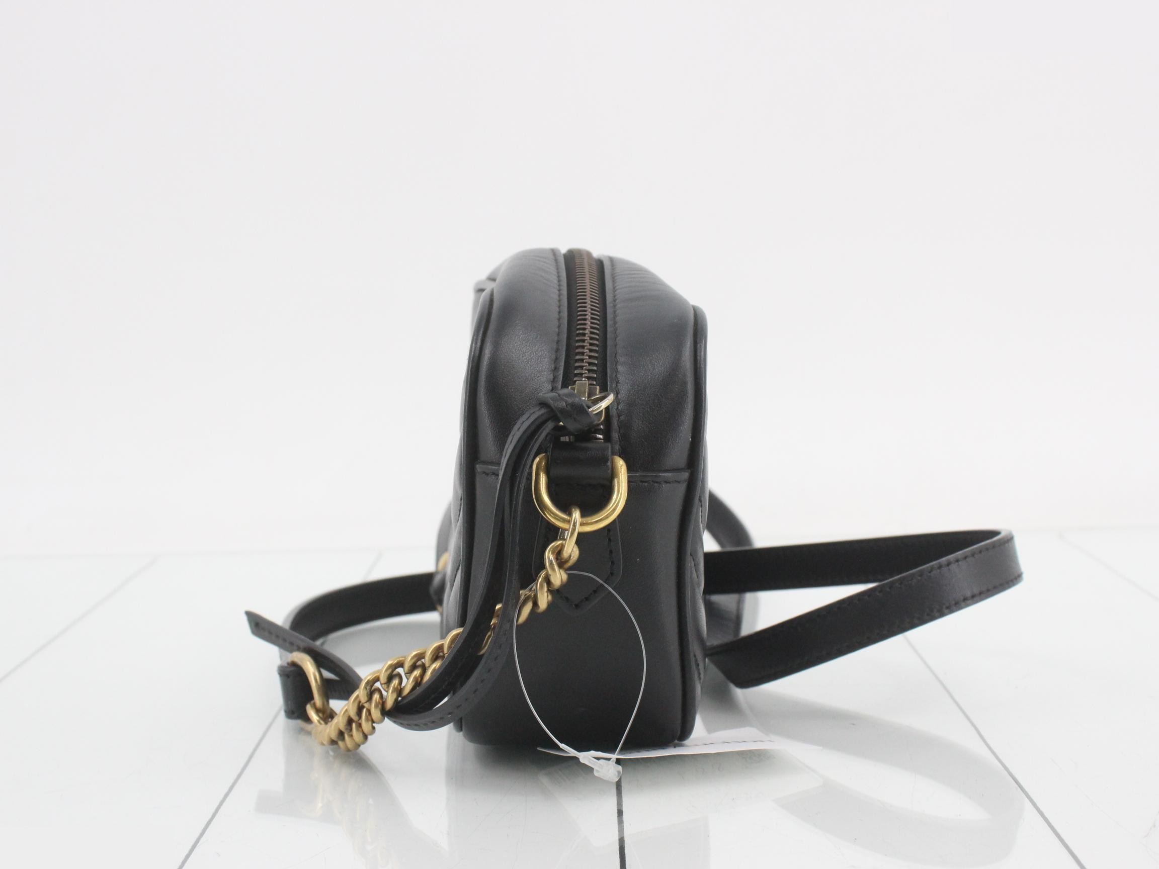 GG Marmont Shoulder Bag, Black — view 4