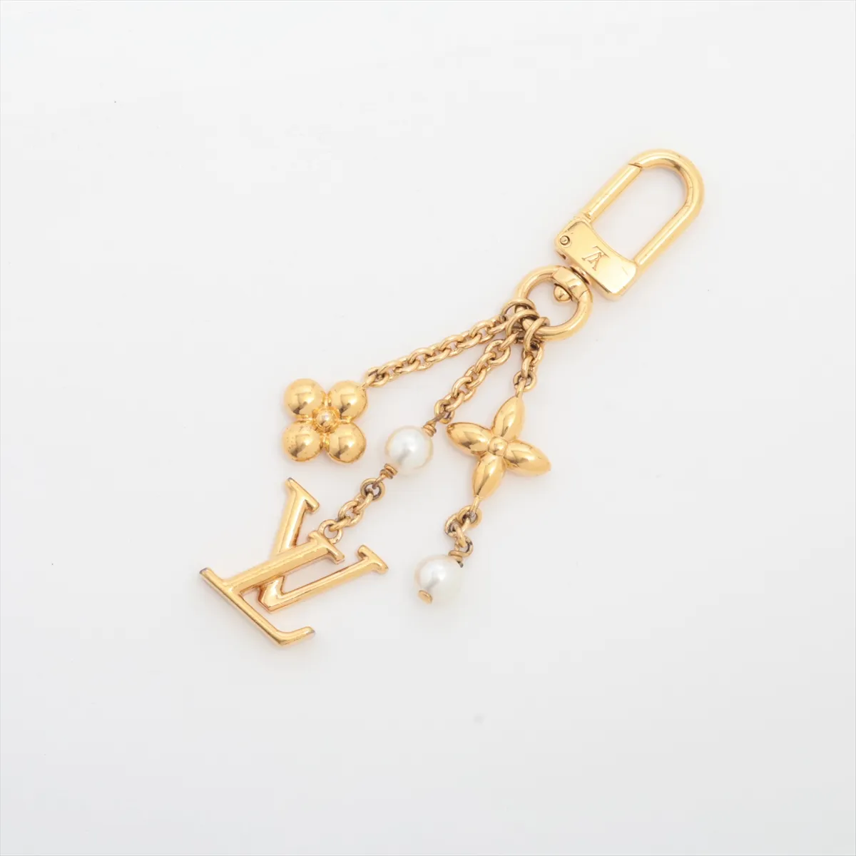 M01802 Micro Charm Louisa AK5203 Charm GP x Faux Pearl Gold Dents