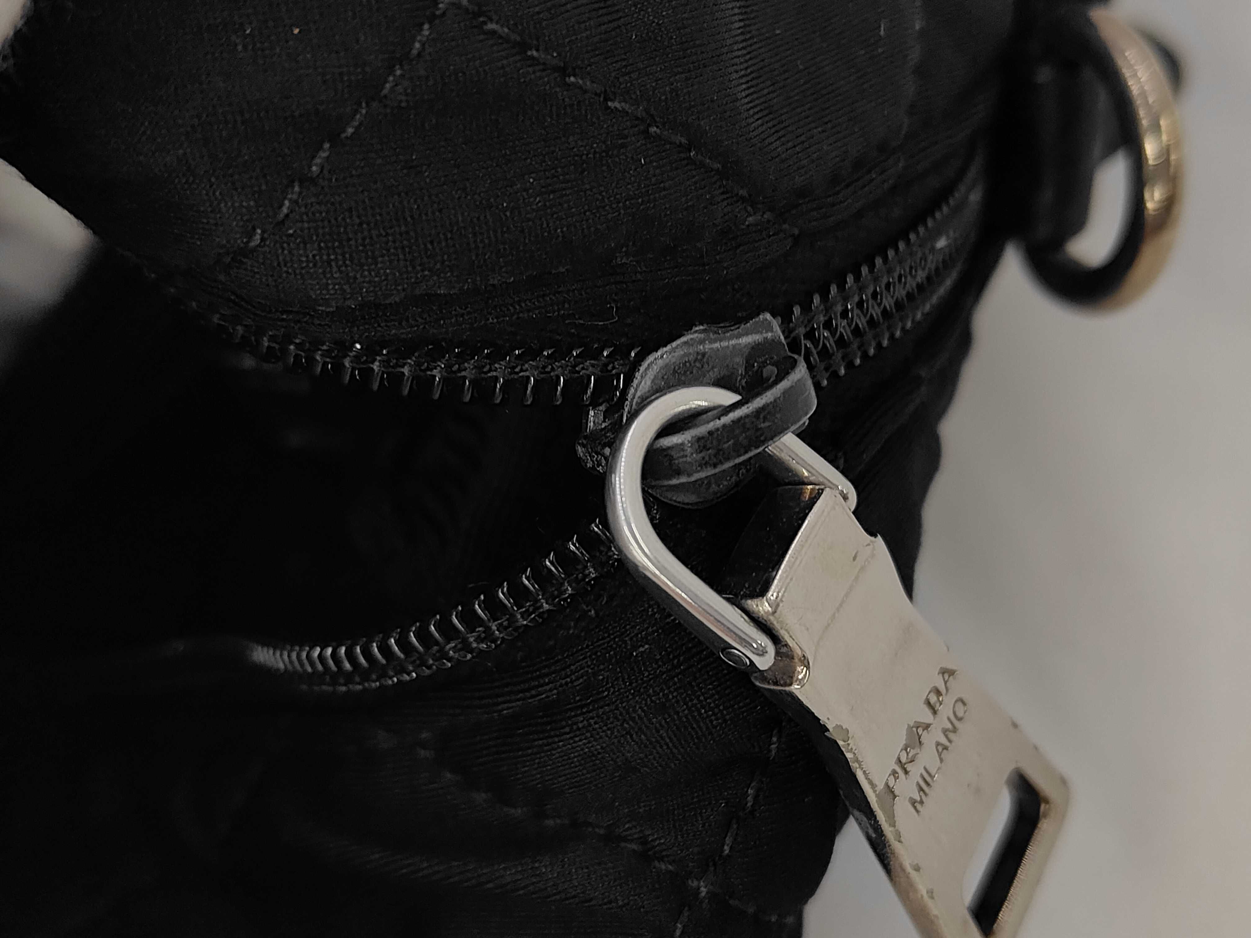 quilted handbag, black. — view 11