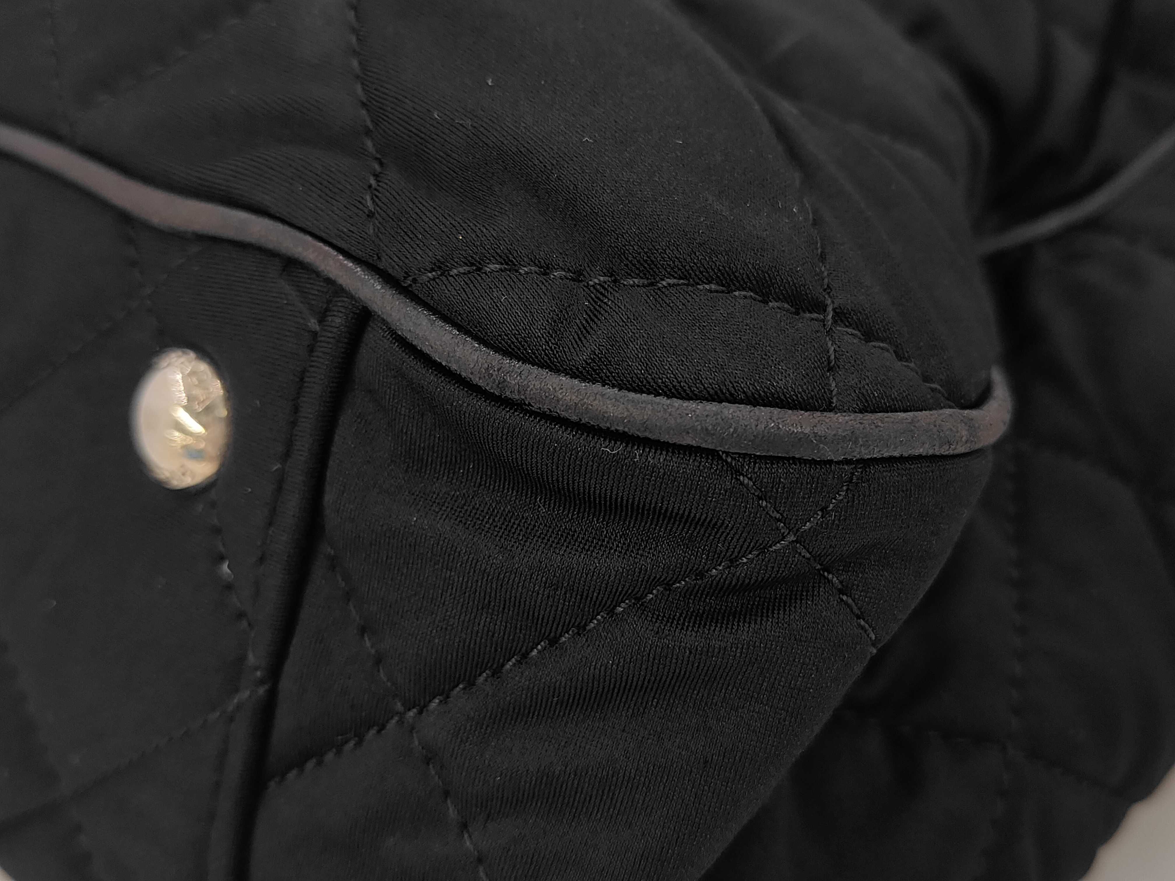 quilted handbag, black. — view 3