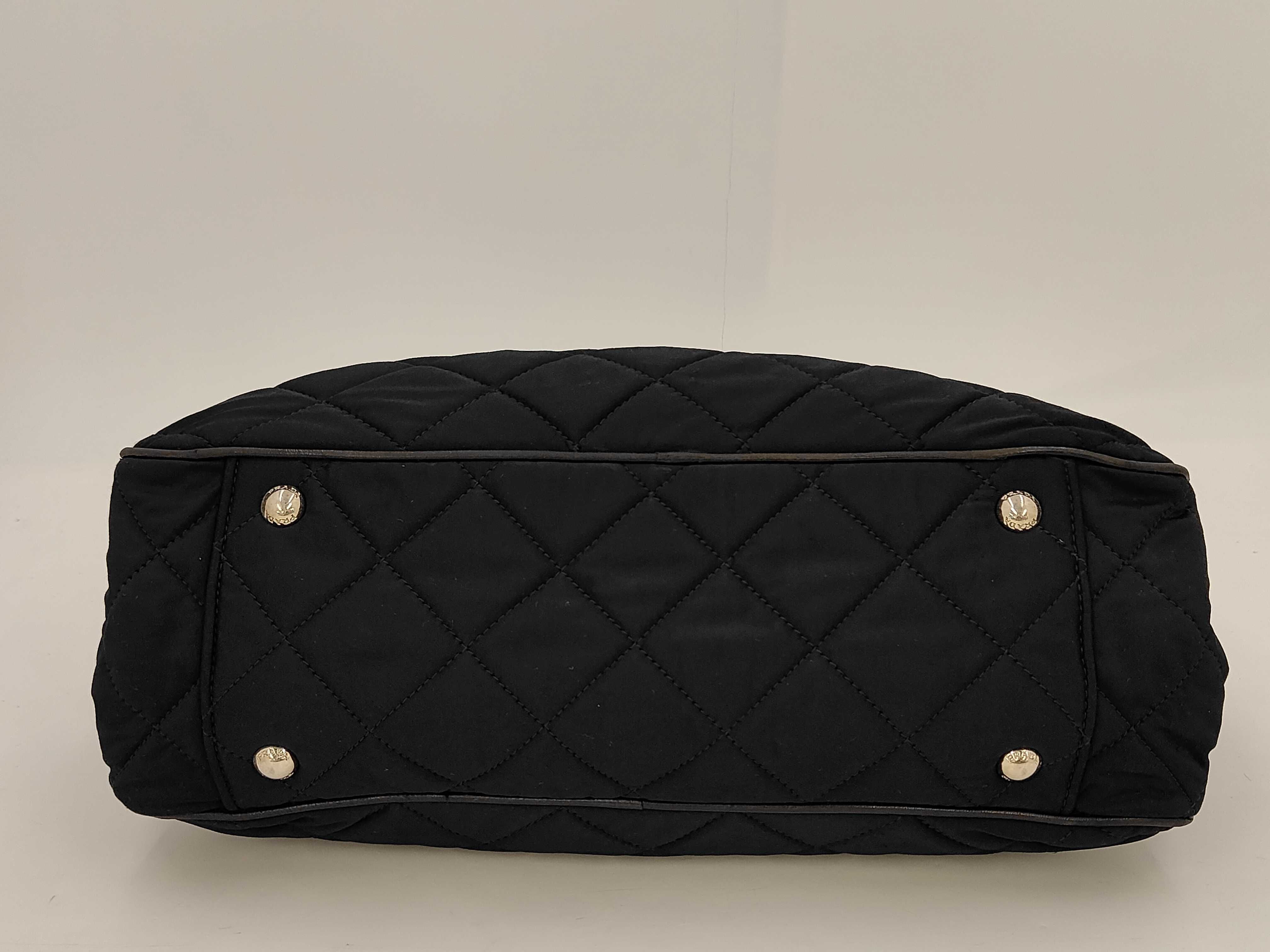 quilted handbag, black. — view 4