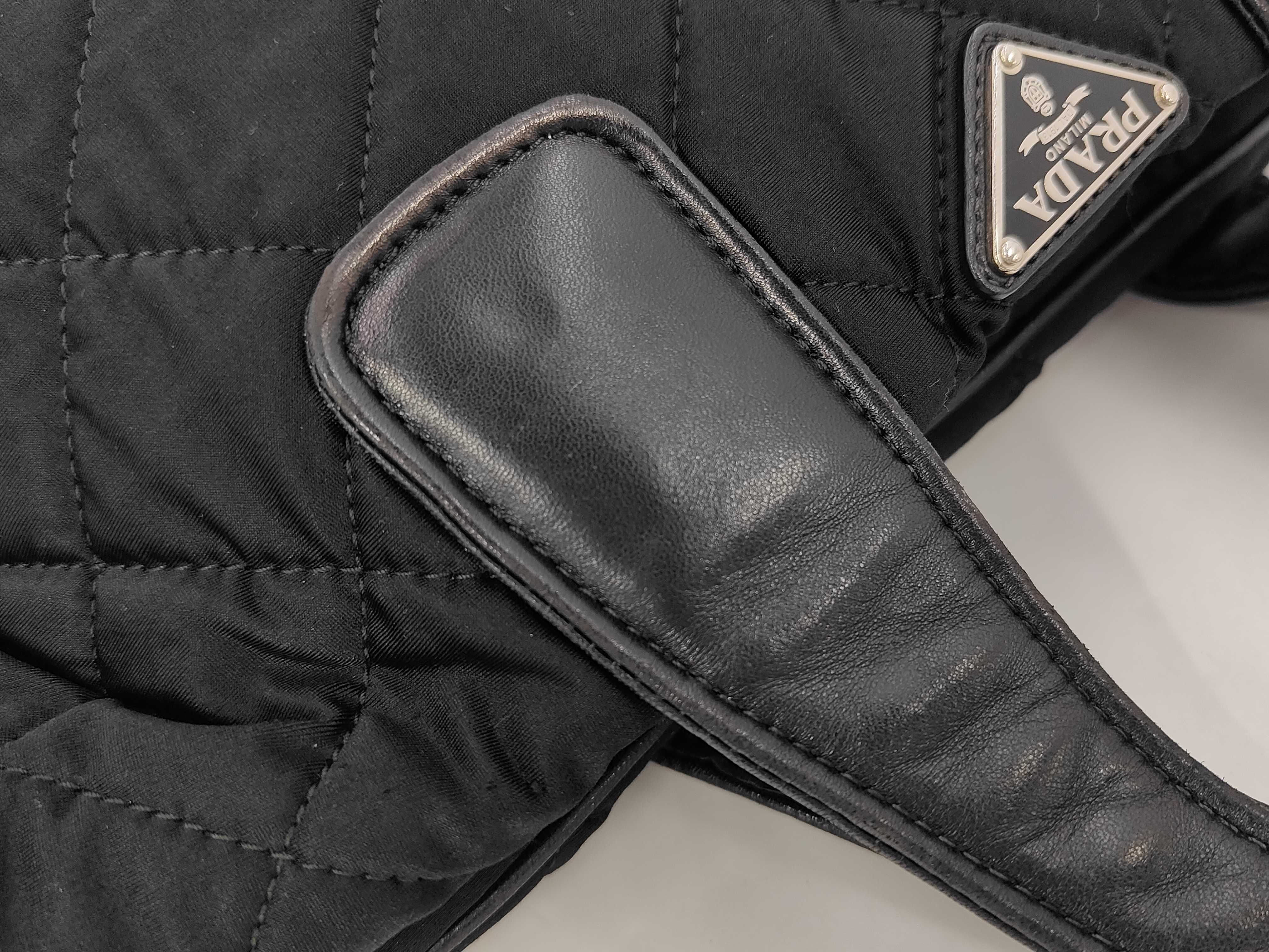 quilted handbag, black. — view 7