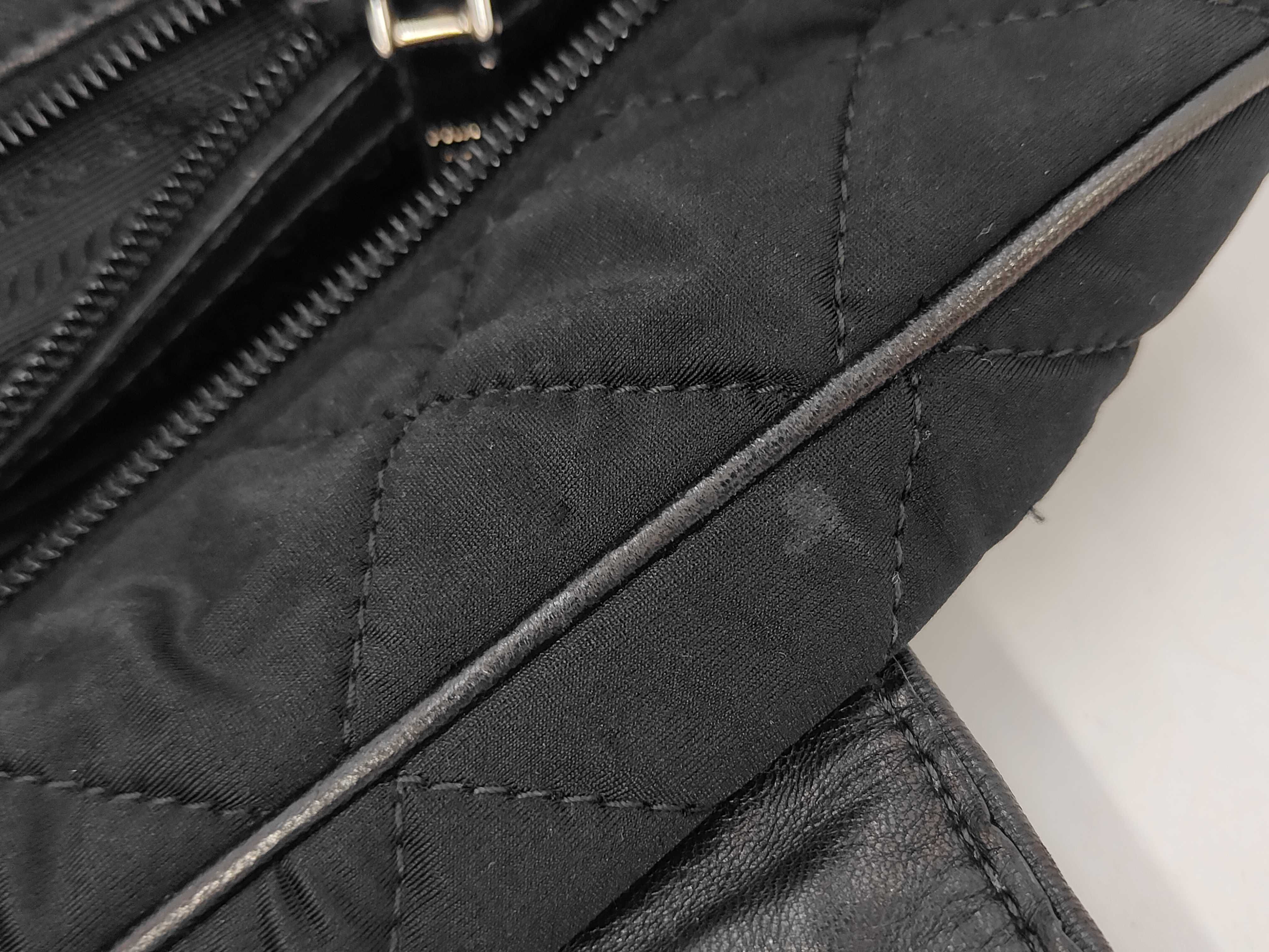 quilted handbag, black. — view 10