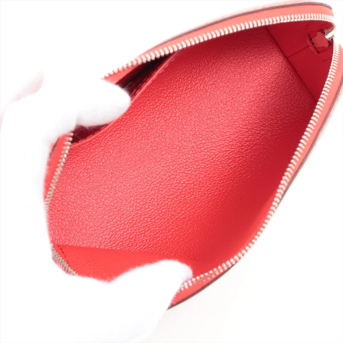 Epi Pochette Cosmetic M41114 SR1178 Coquelicot Pouch — view 3