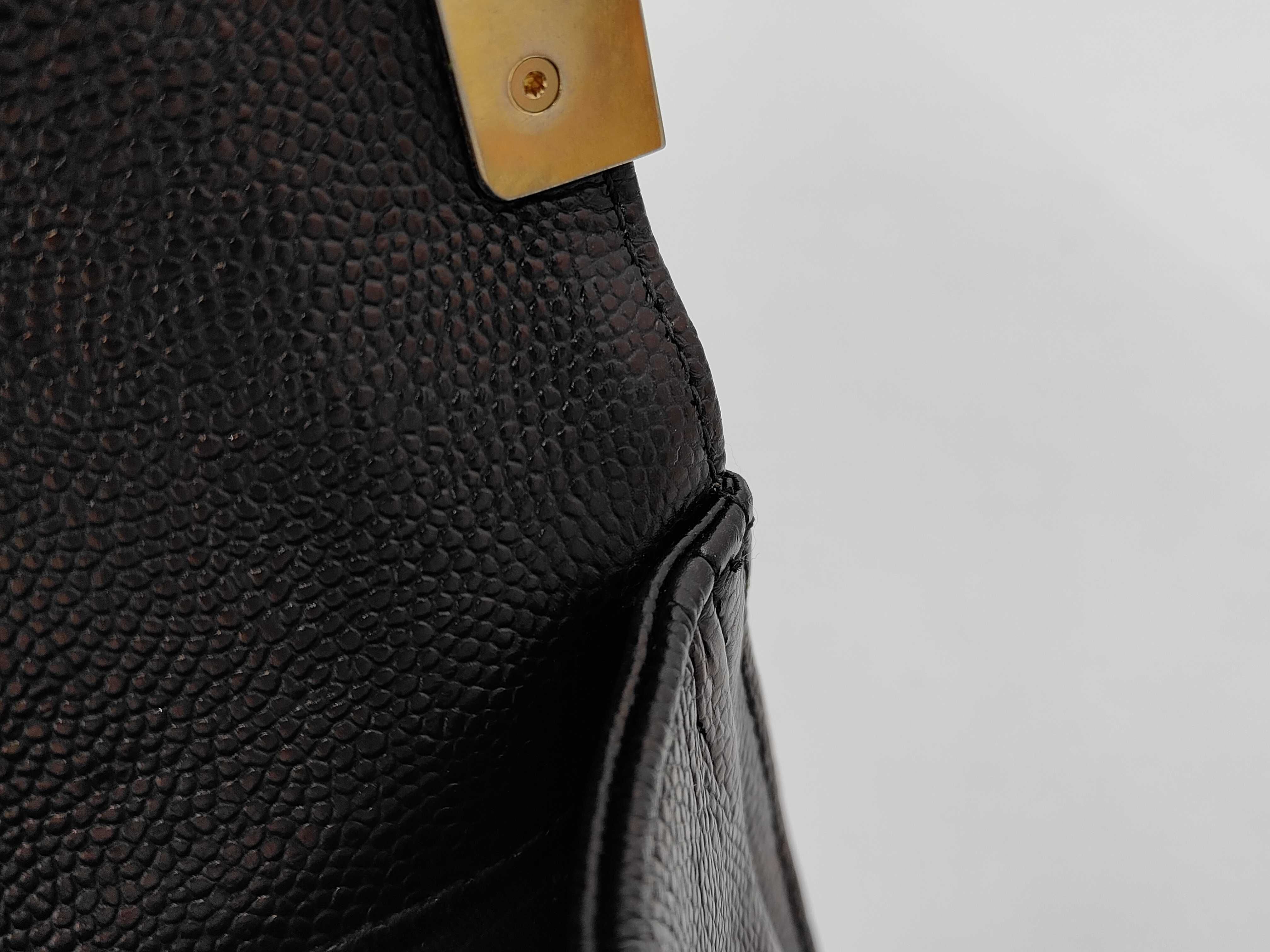 Boy Chanel Black Shoulder Bag (Serial Number 24) — view 11