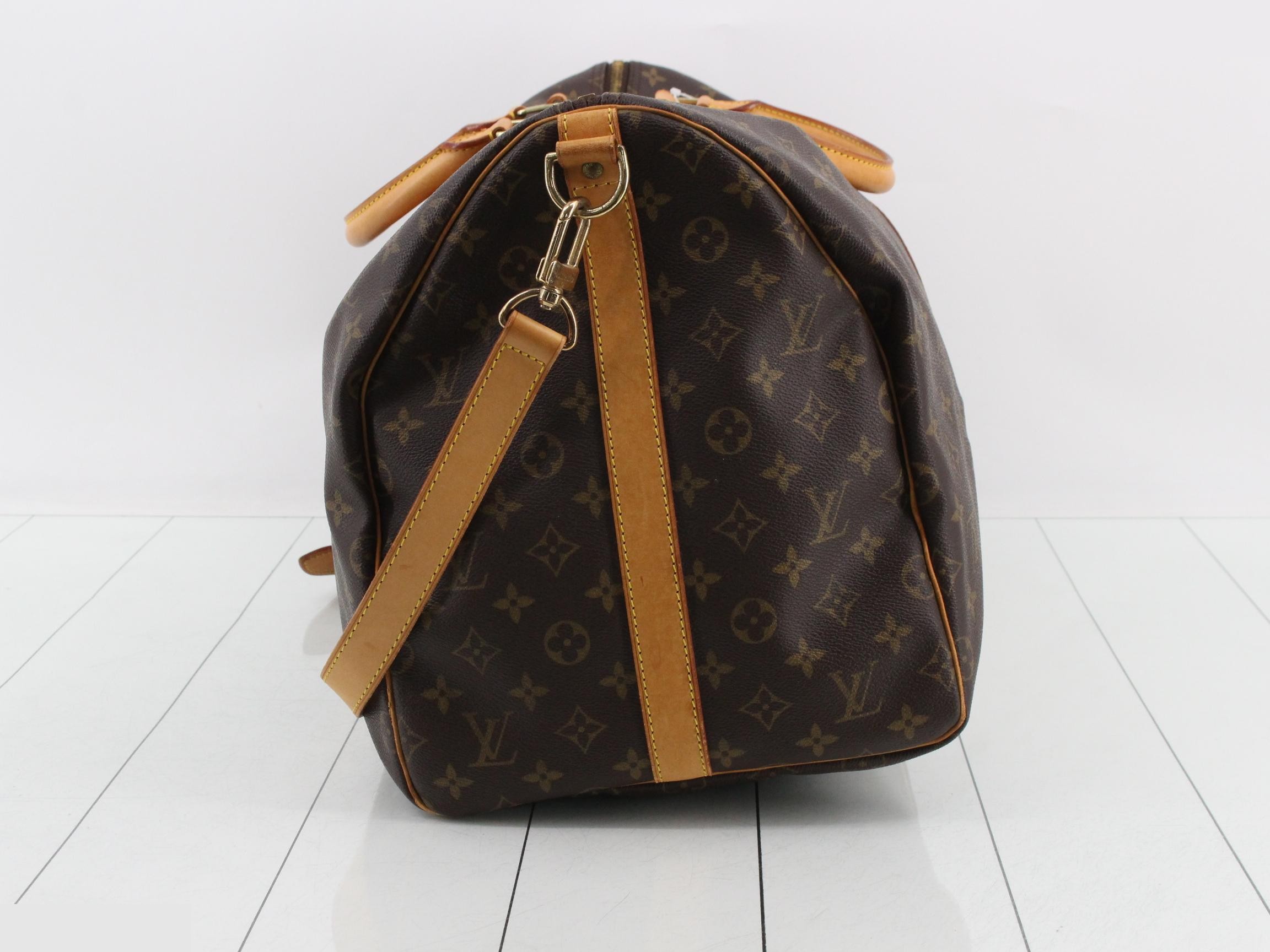 Keepall Bandoulière Monogram Boston Bag — view 3