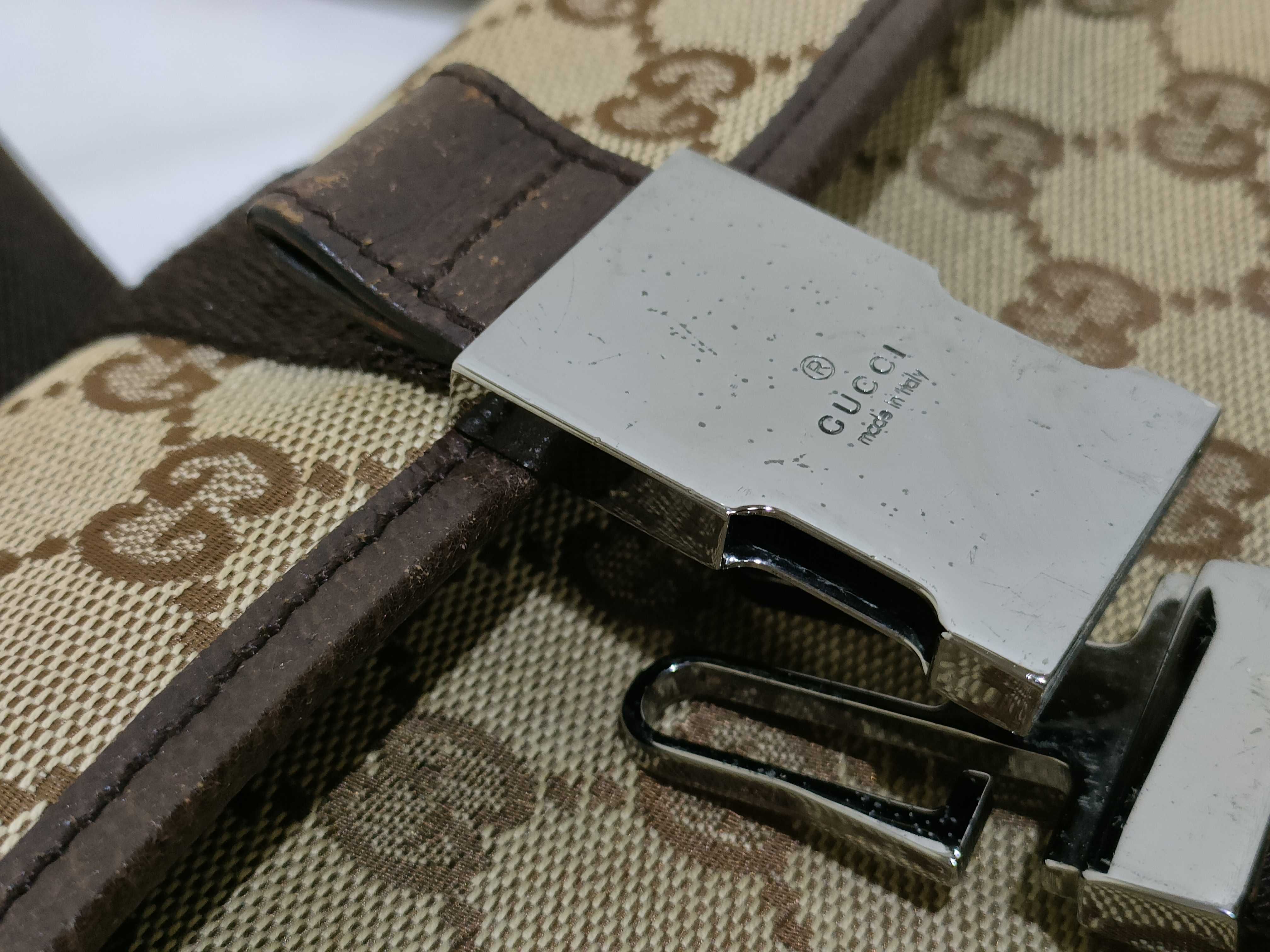 GG Canvas Back Waist Bag — view 14