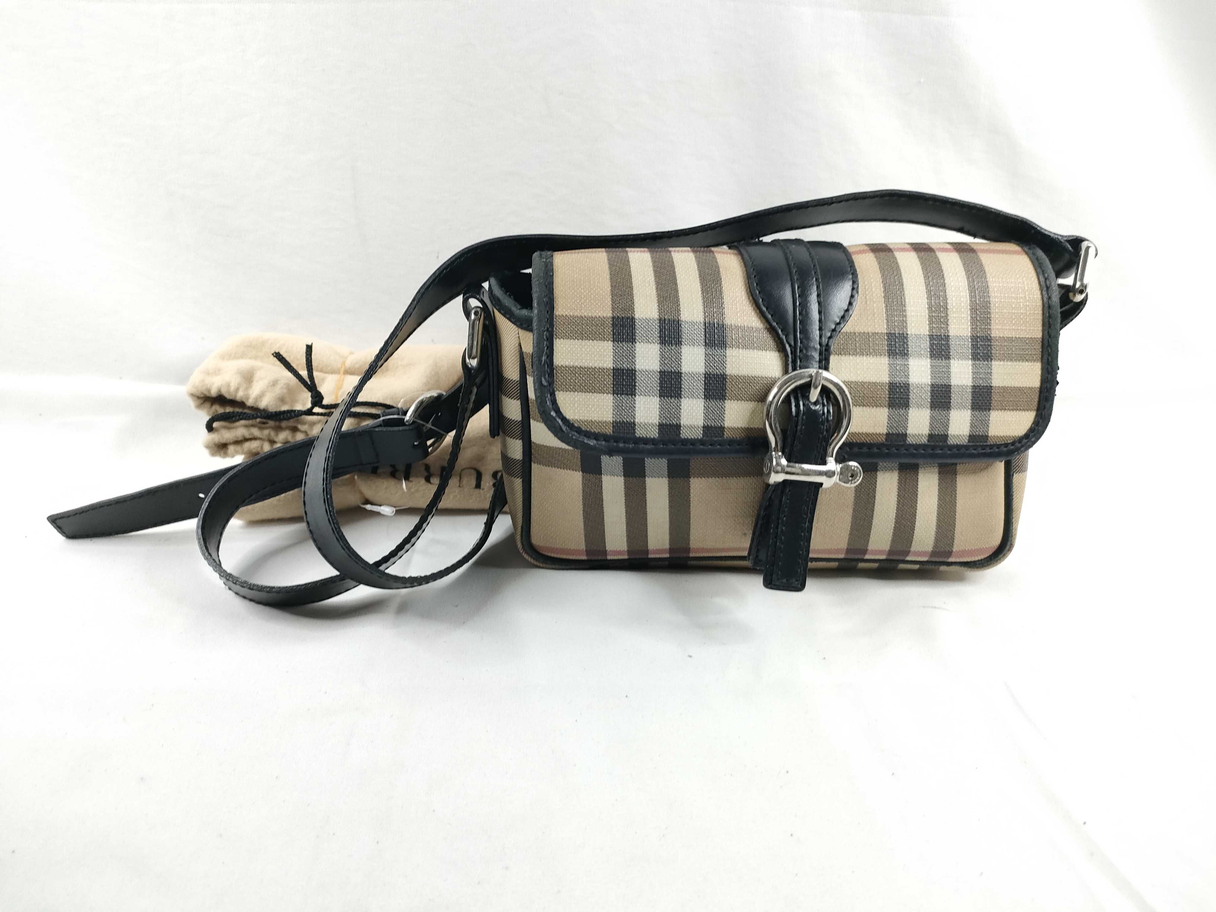 Nova Check Shoulder Bag with Dust Bag