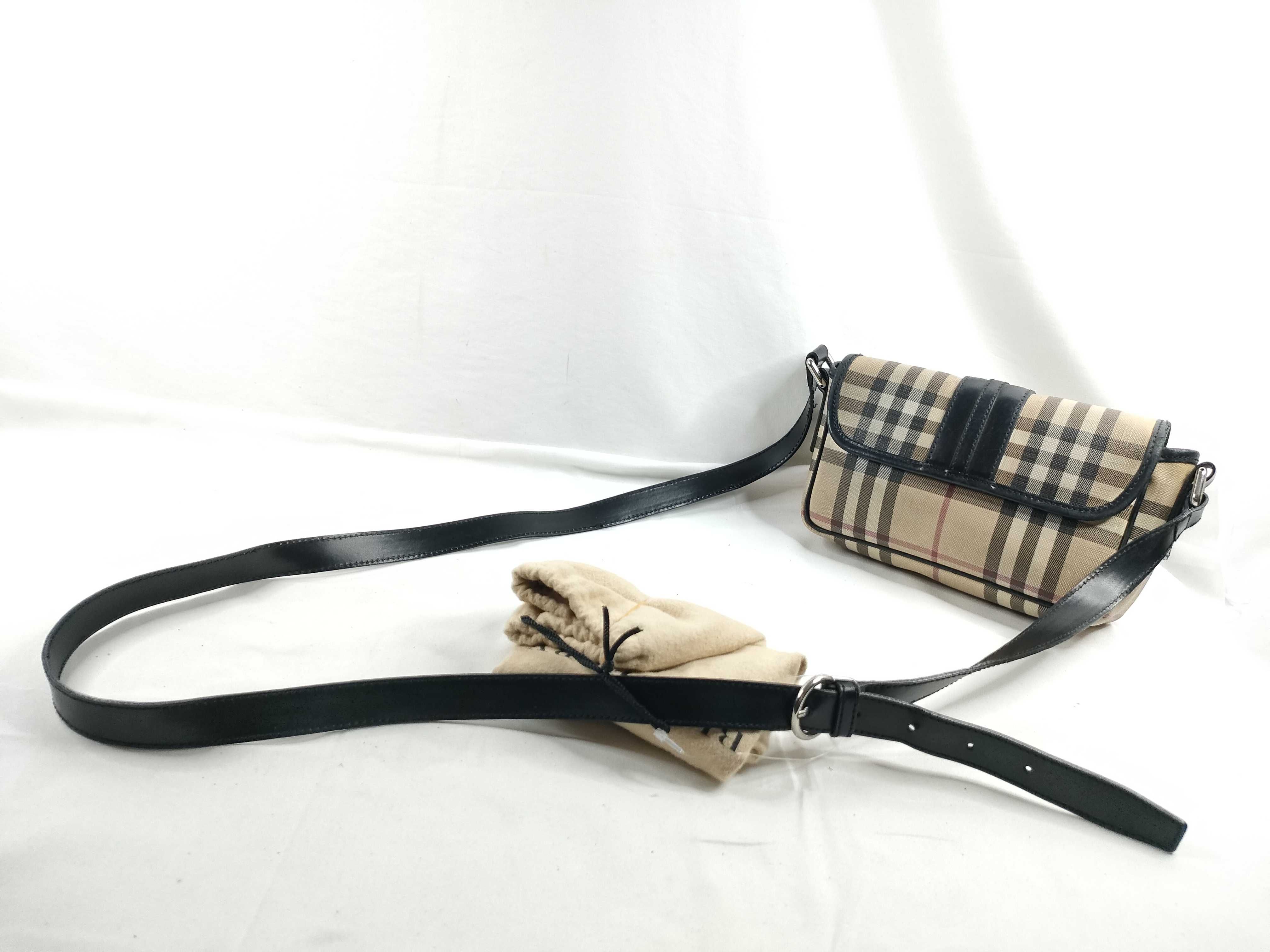 Nova Check Shoulder Bag with Dust Bag — view 6