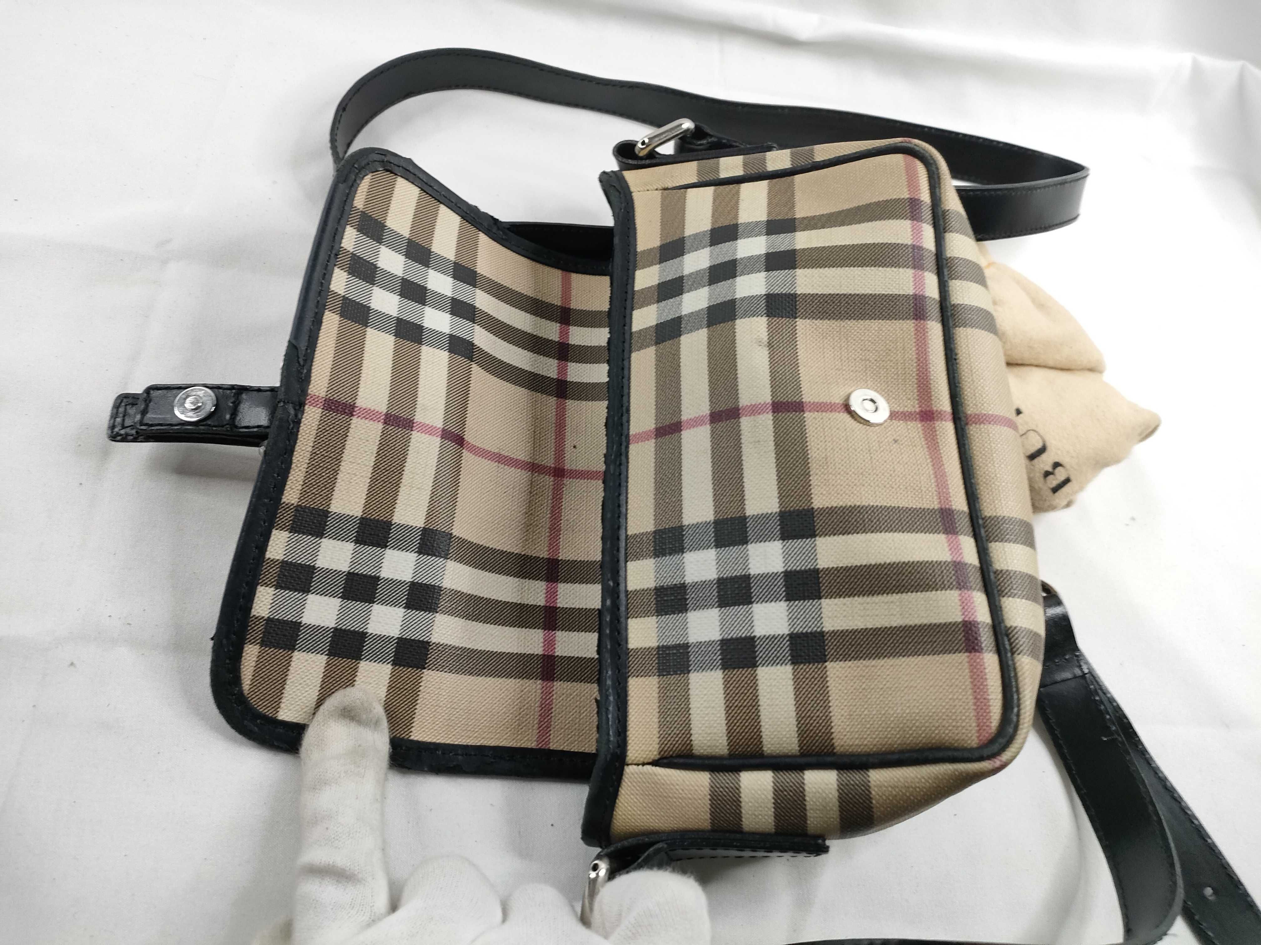 Nova Check Shoulder Bag with Dust Bag — view 9