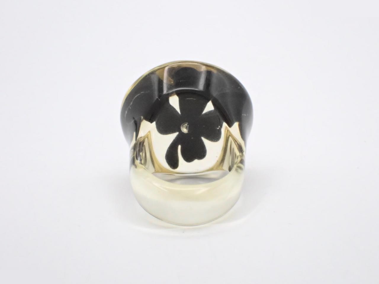 Coco Mark Clover Ring #13 — view 2