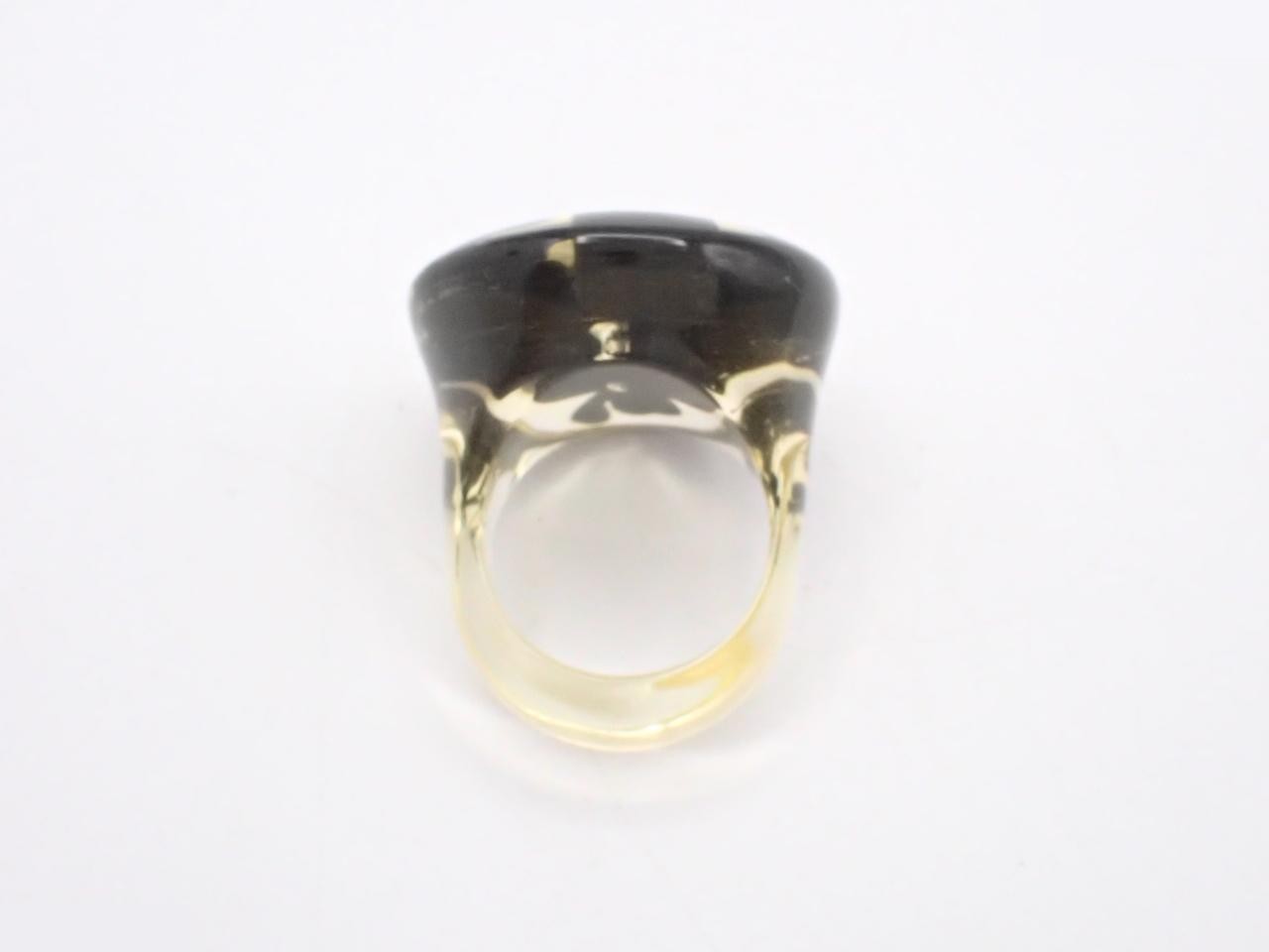 Coco Mark Clover Ring #13 — view 3