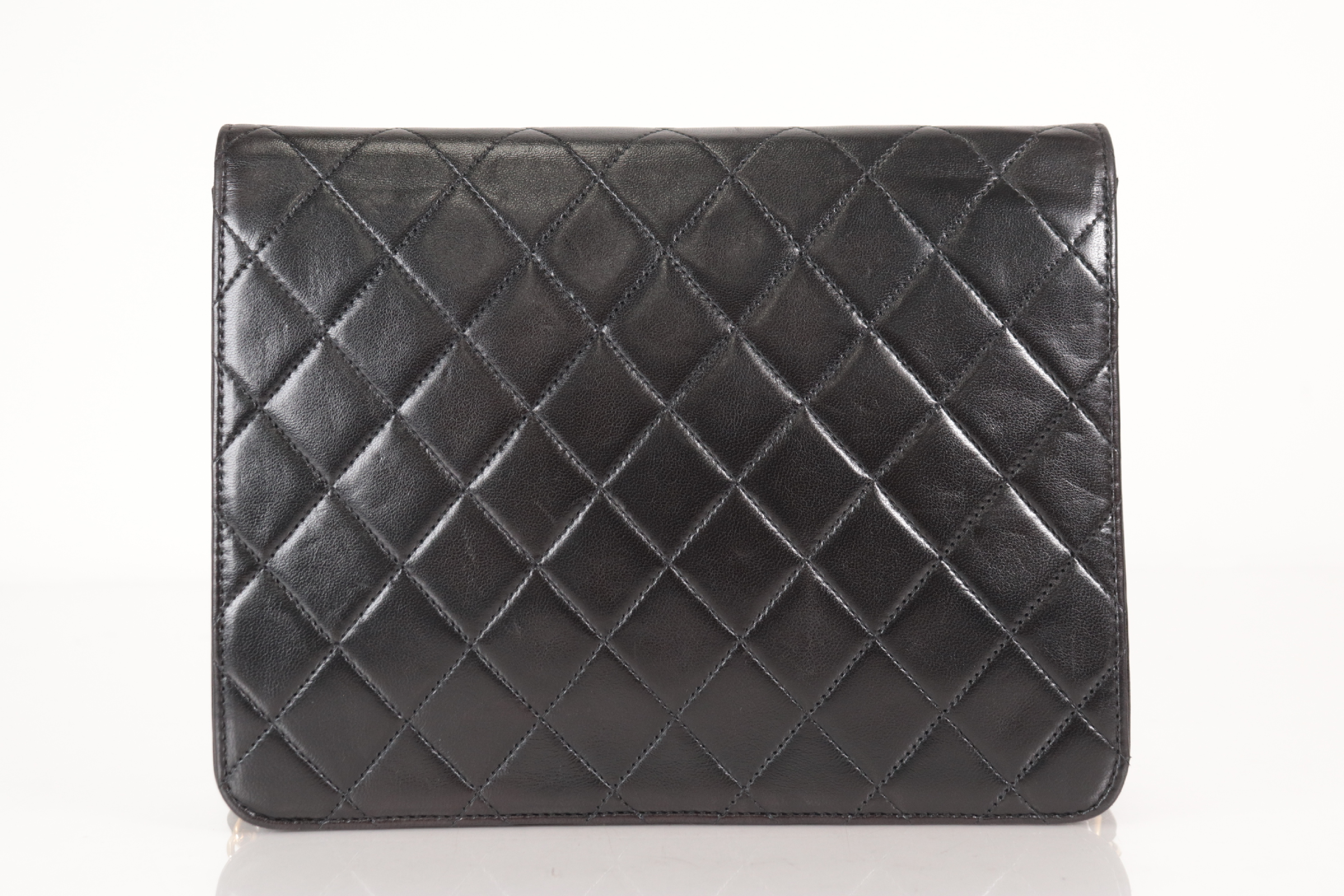 Push-Lock Lambskin Mini Chain Shoulder Bag (Serial No. 3) — view 3