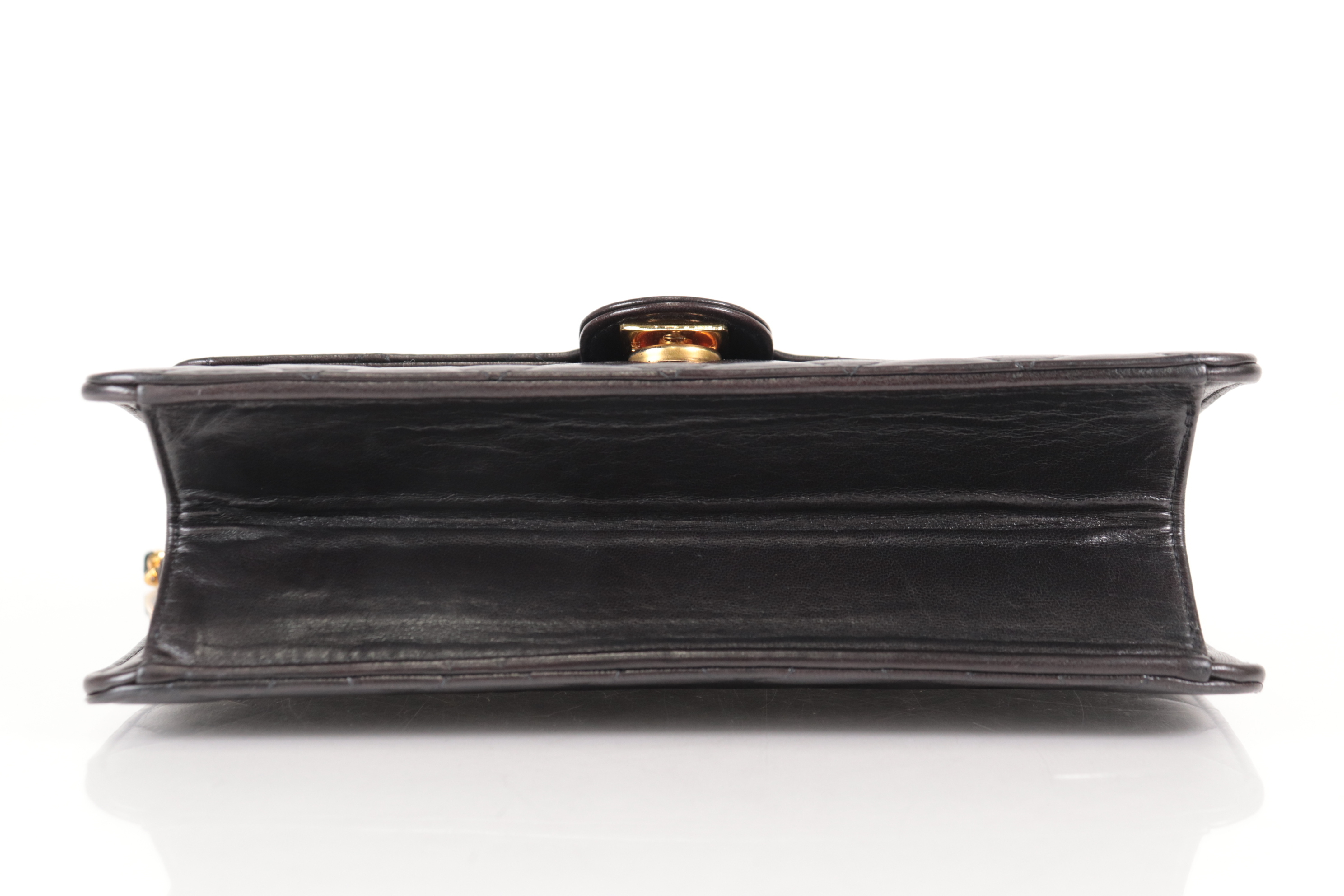 Push-Lock Lambskin Mini Chain Shoulder Bag (Serial No. 3) — view 7