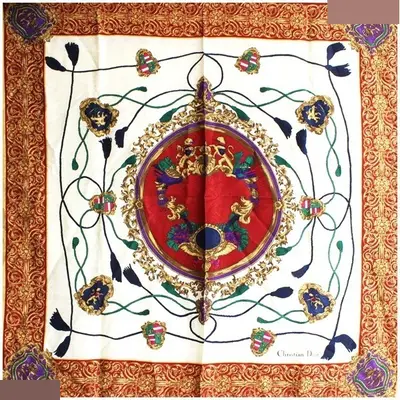silk scarf with tags