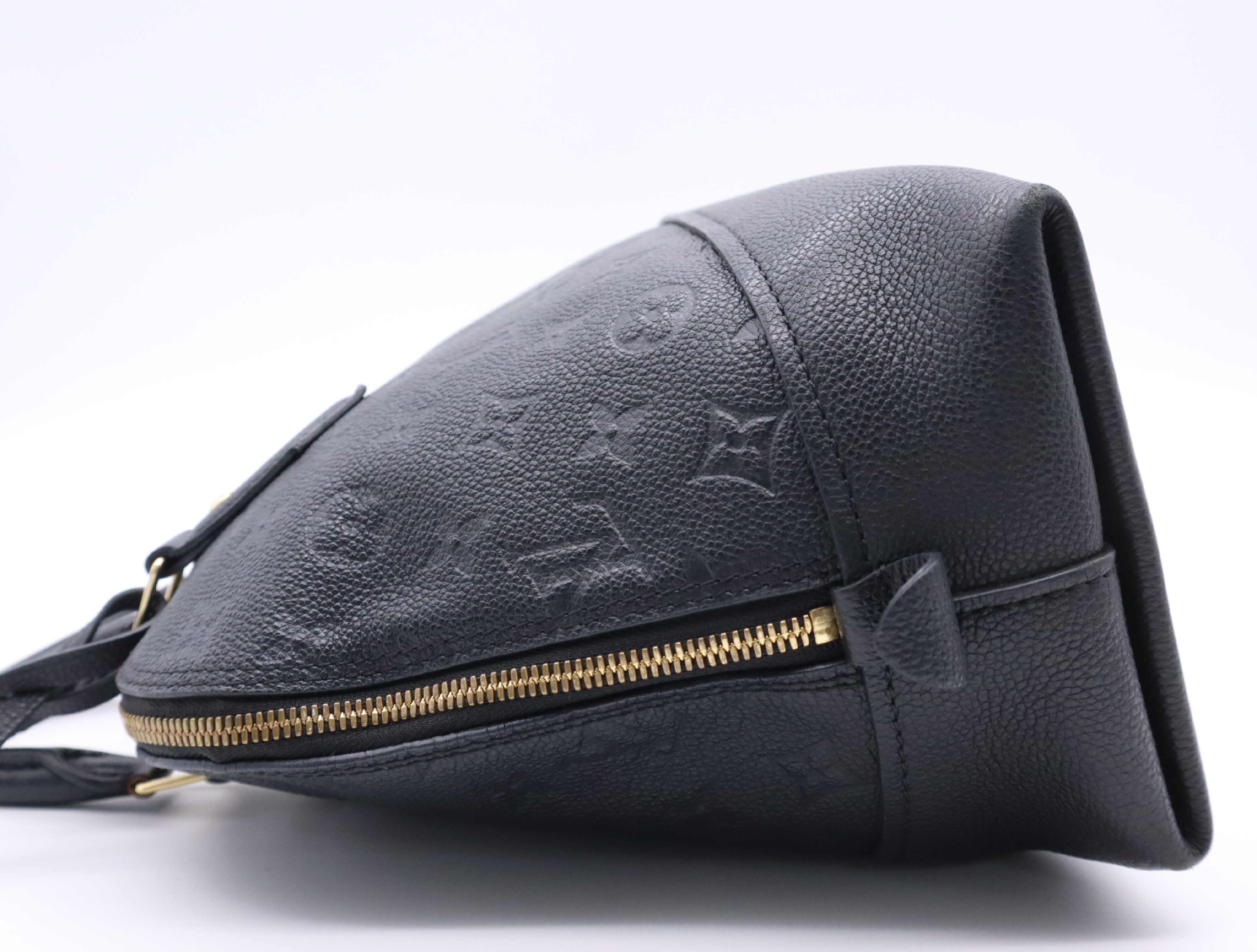 M44832 Empreinte Neo Alma PM Noir Handbag with 2 Keys and Clochette — view 3