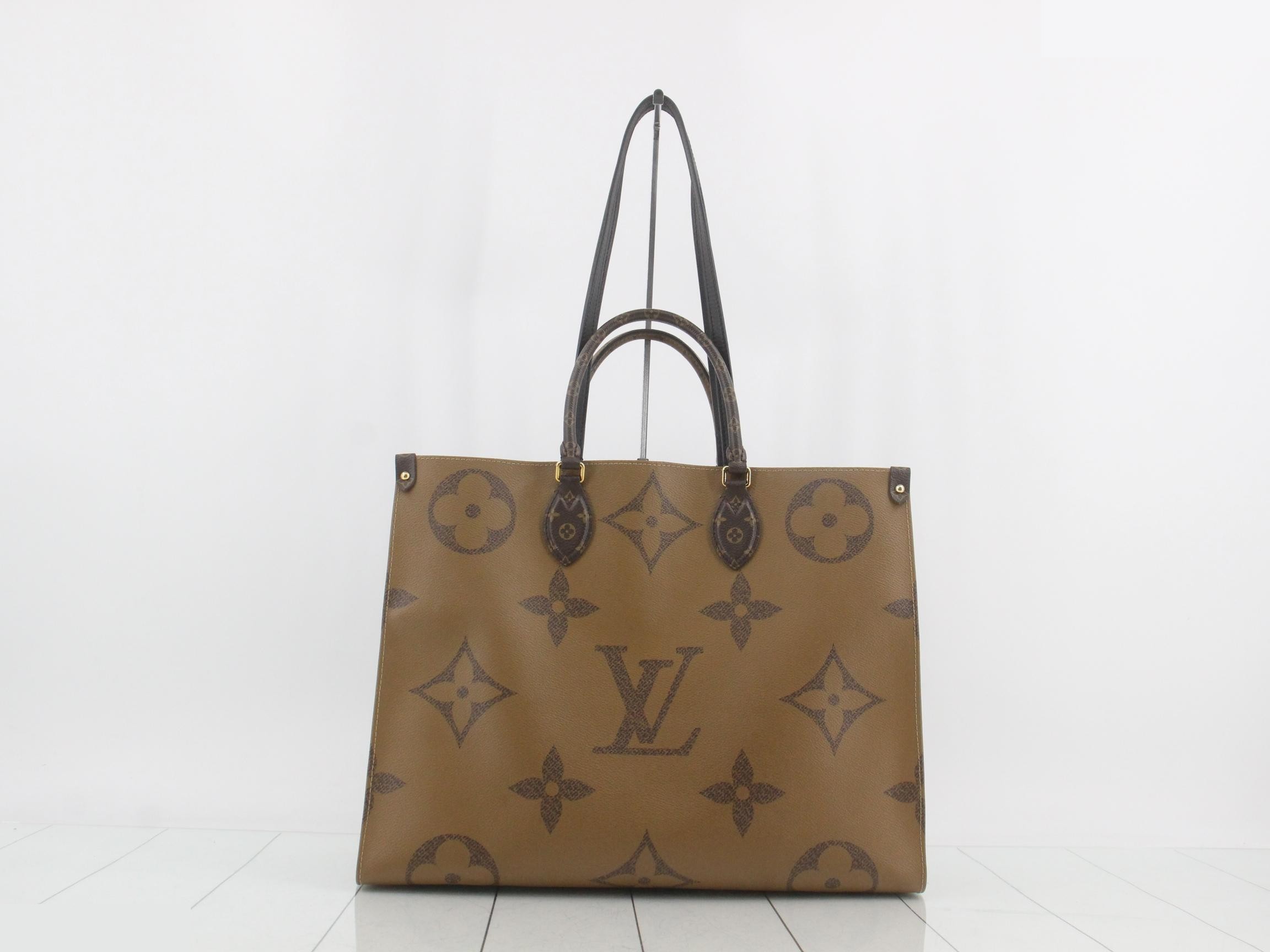 Monogram Reverse OnTheGo GM Brown — view 2