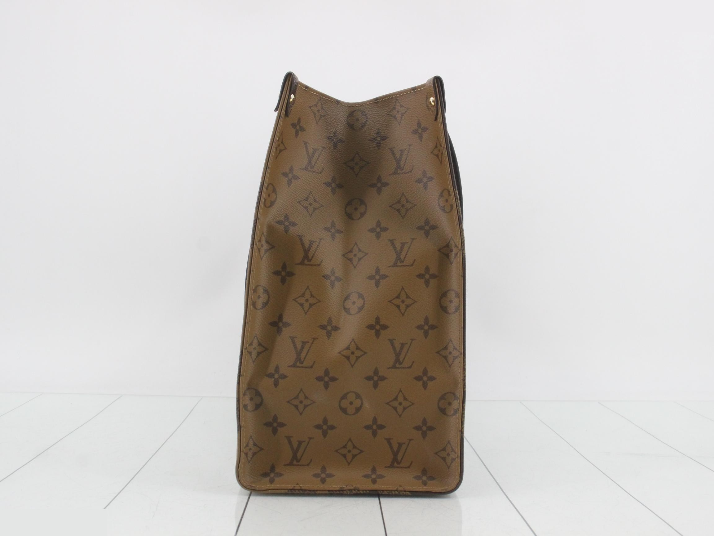 Monogram Reverse OnTheGo GM Brown — view 4