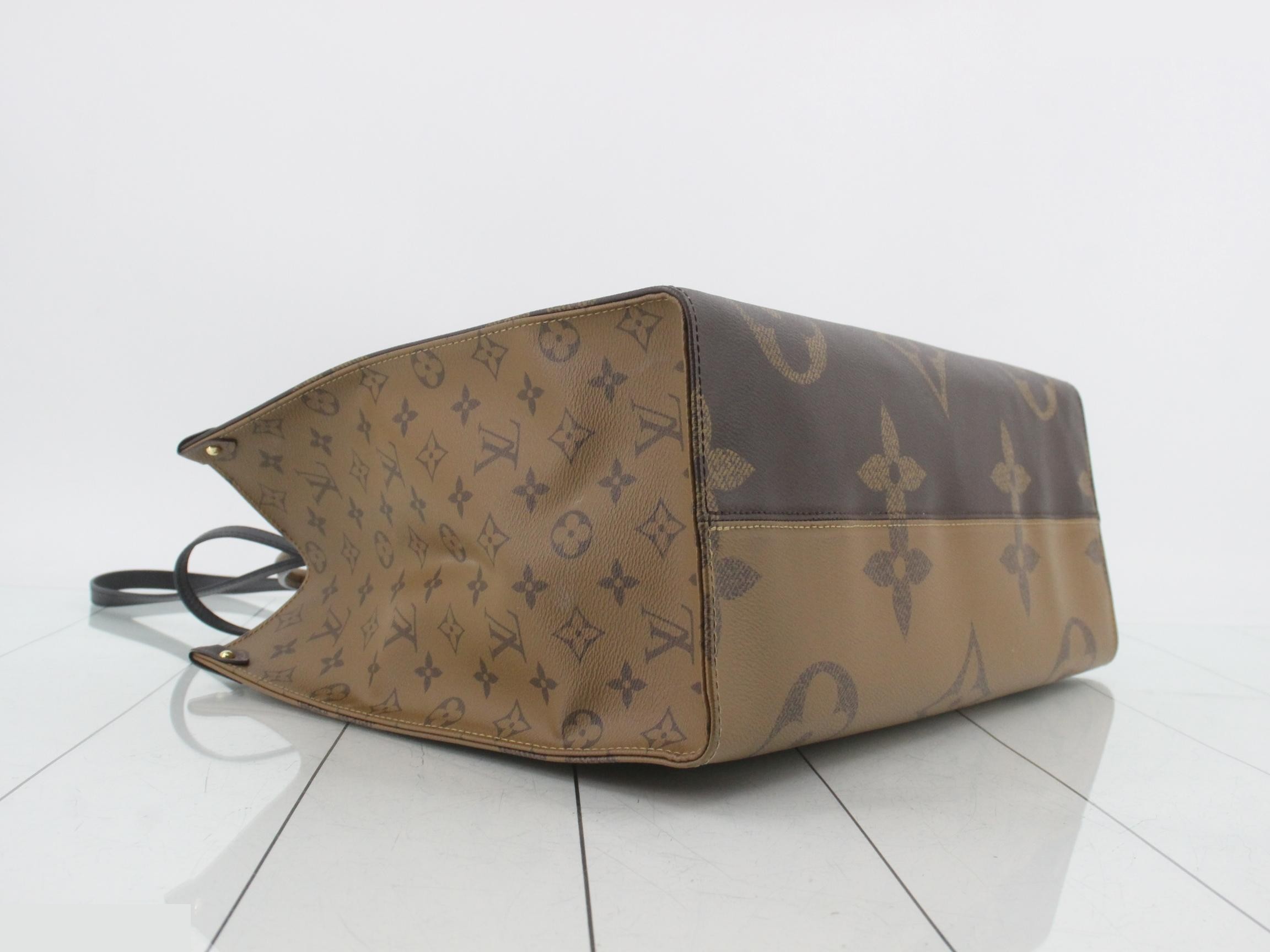 Monogram Reverse OnTheGo GM Brown — view 5