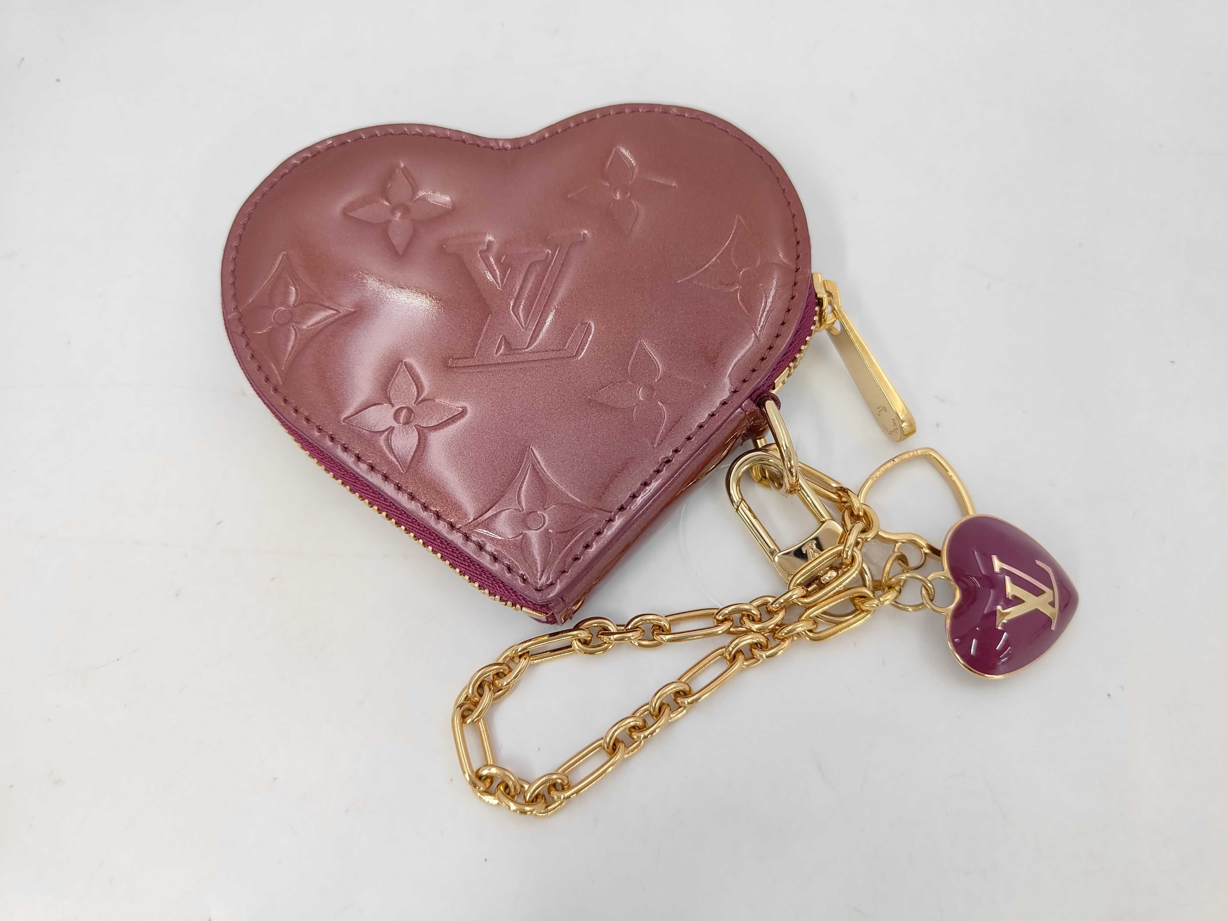 Vernis Portemonnaie Coeur Violette Coin Case (No Serial Number) — view 2