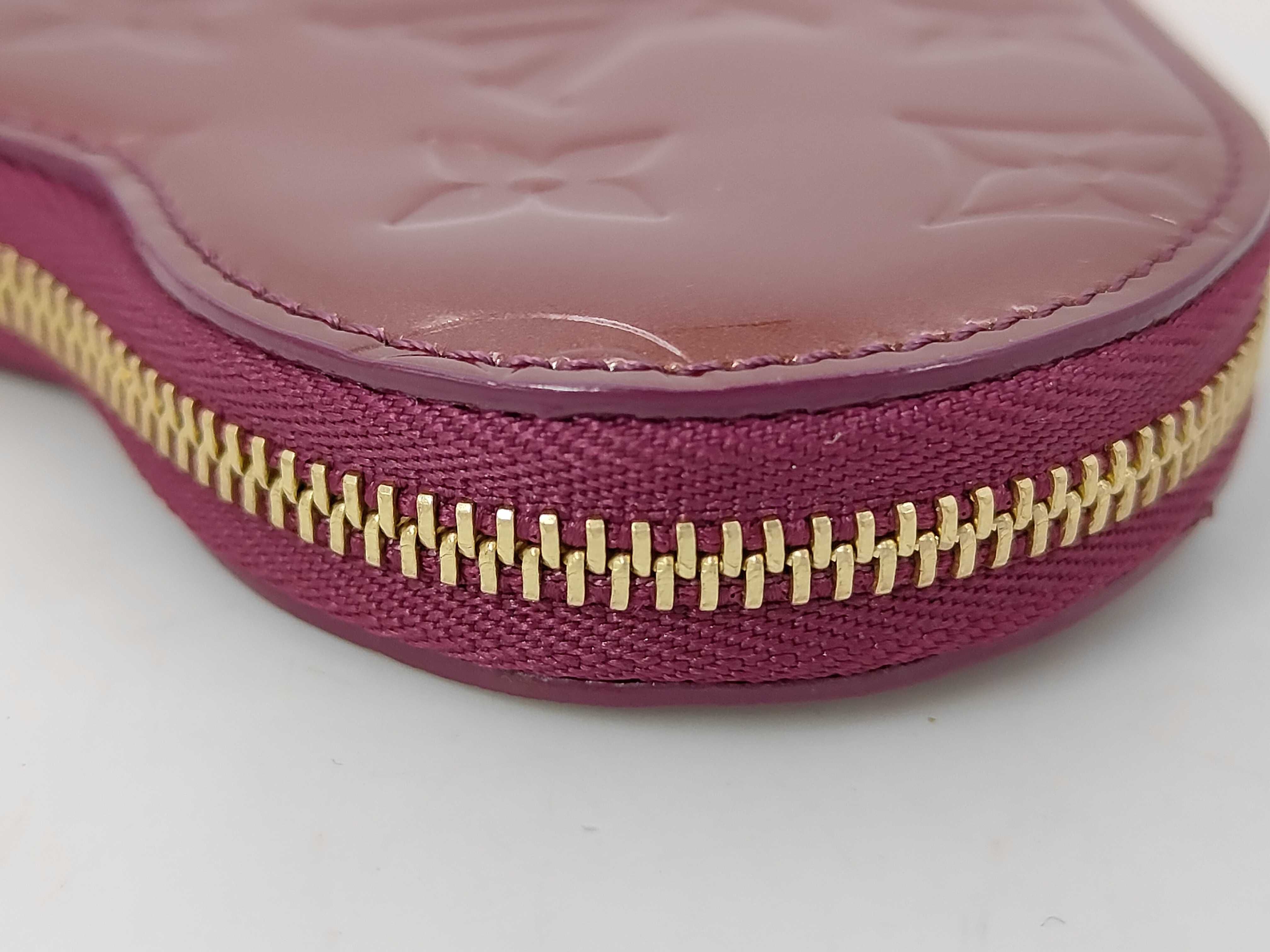 Vernis Portemonnaie Coeur Violette Coin Case (No Serial Number) — view 4