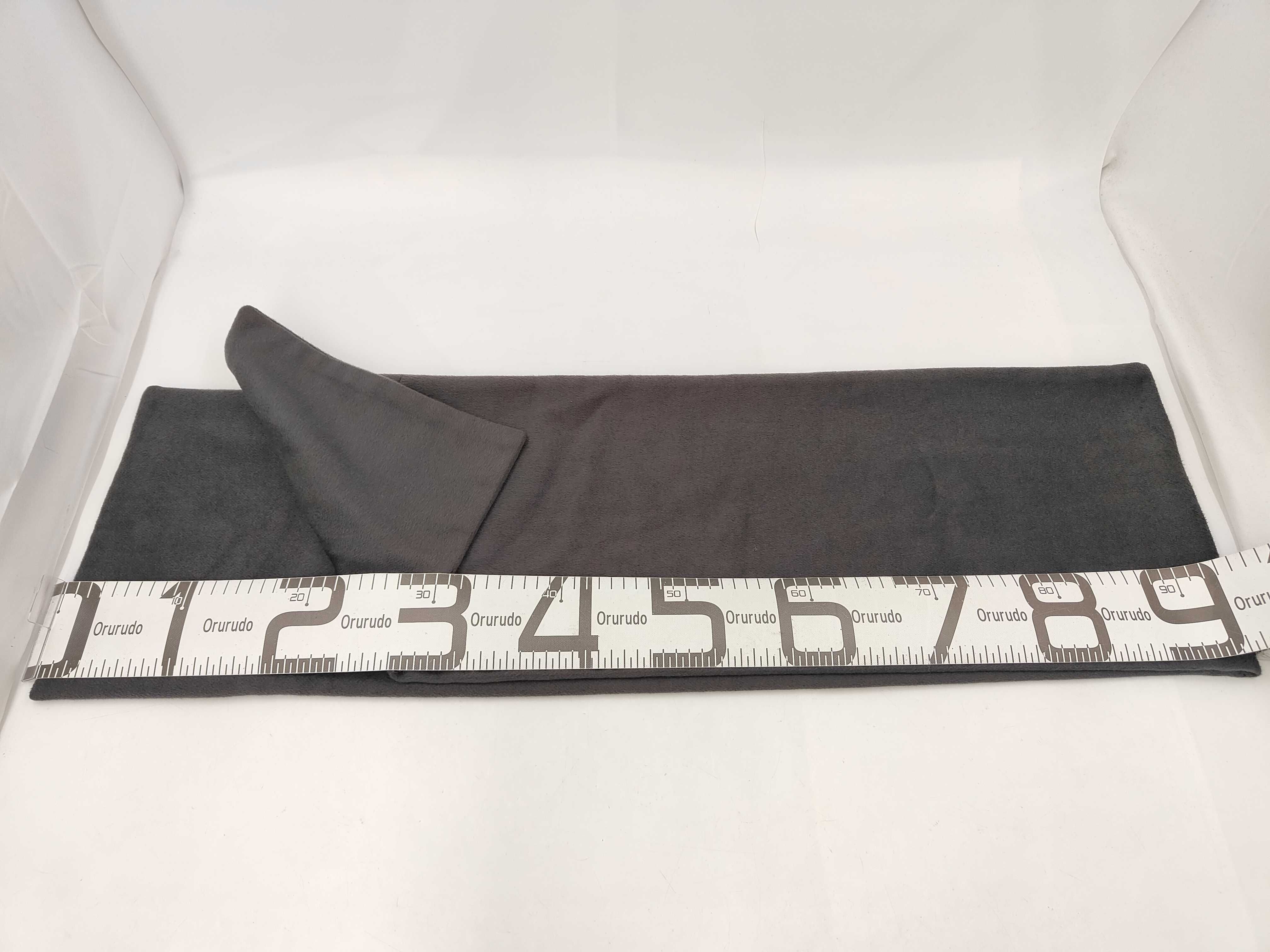 scarf, 100% Angora, with pockets, metal hardware, and other accessories. — view 6