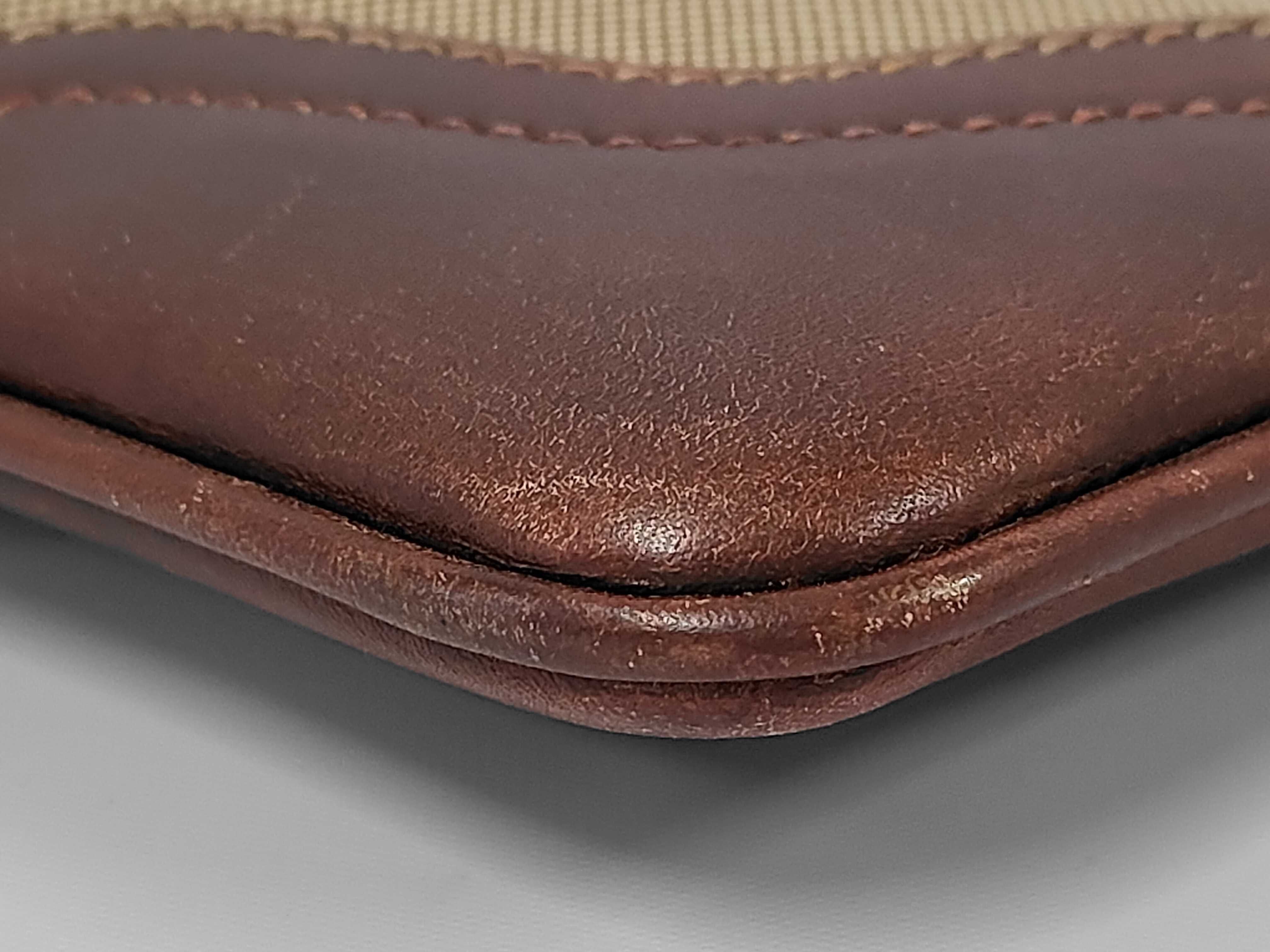 Shoulder Bag Jacquard Canvas Leather Shoulder Bag — view 6