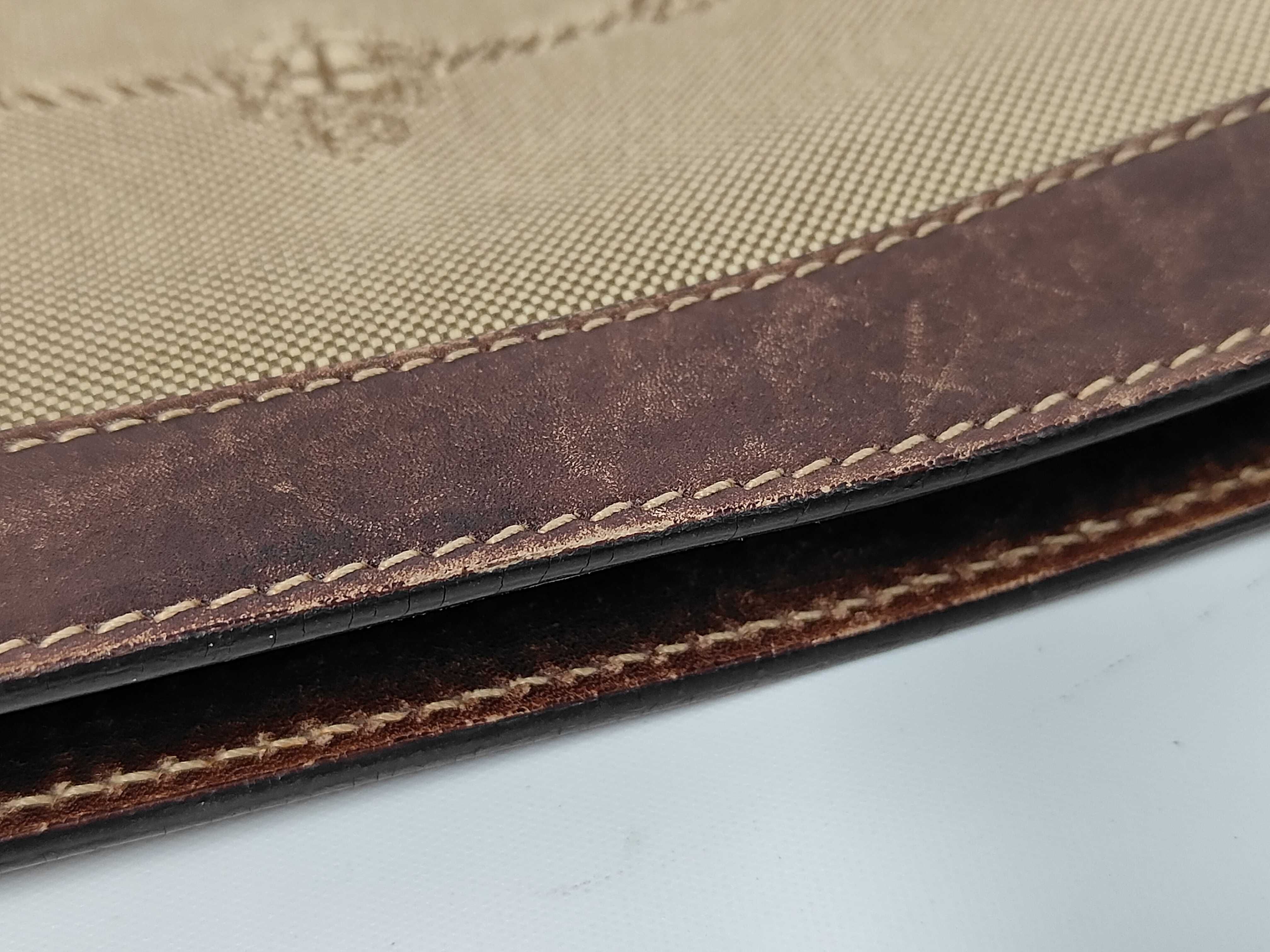 Shoulder Bag Jacquard Canvas Leather Shoulder Bag — view 8