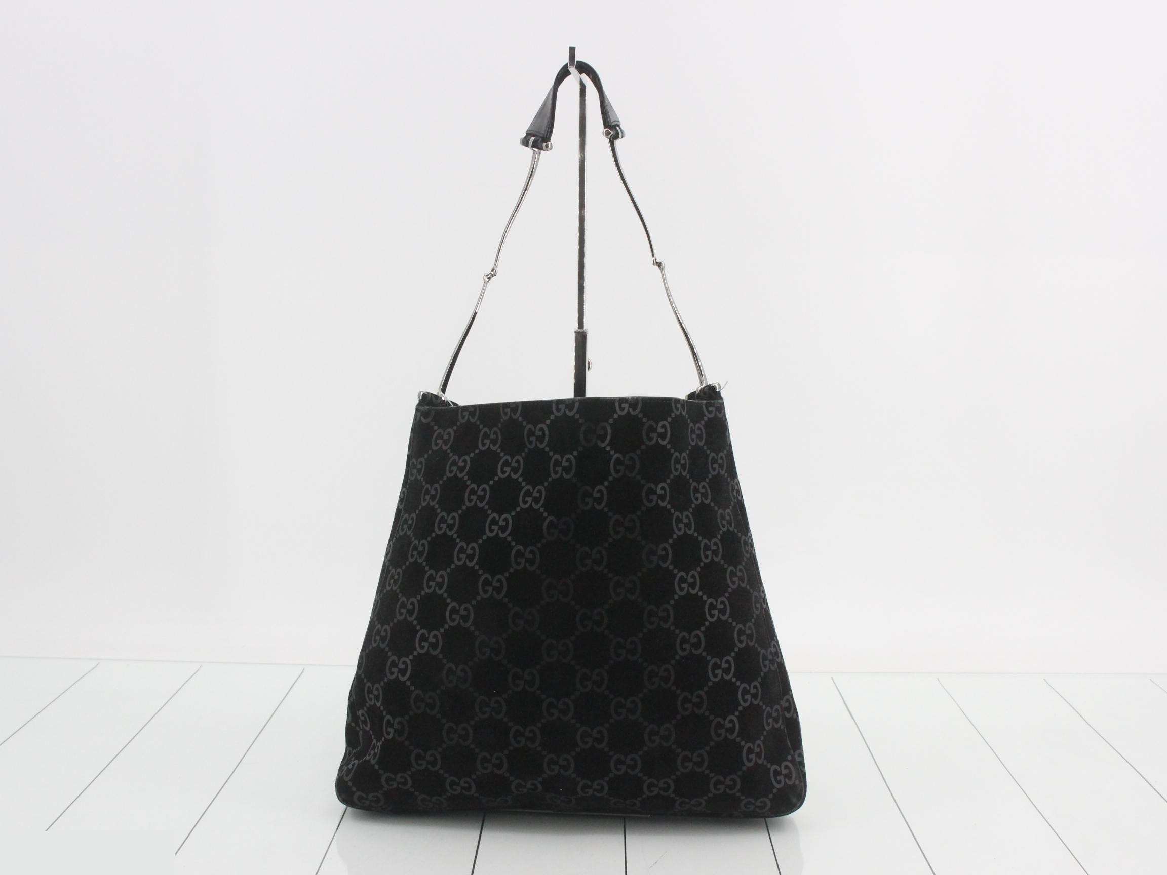 GG Canvas (Bag) - Suede Tote Bag — view 2