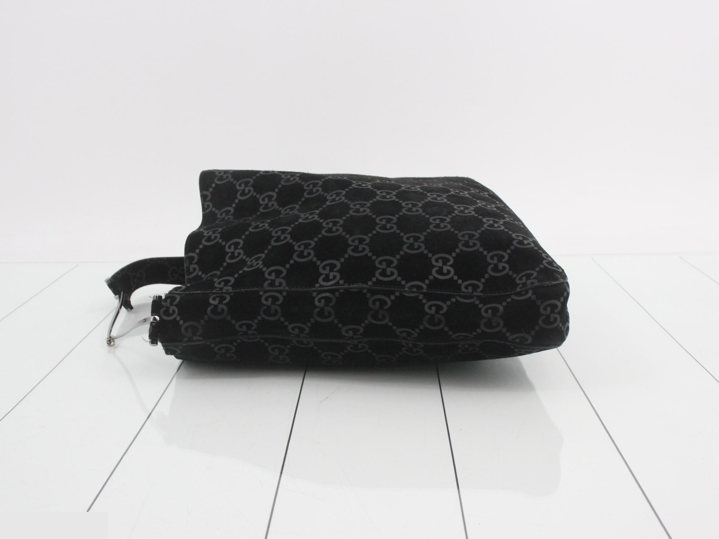 GG Canvas (Bag) - Suede Tote Bag — view 4