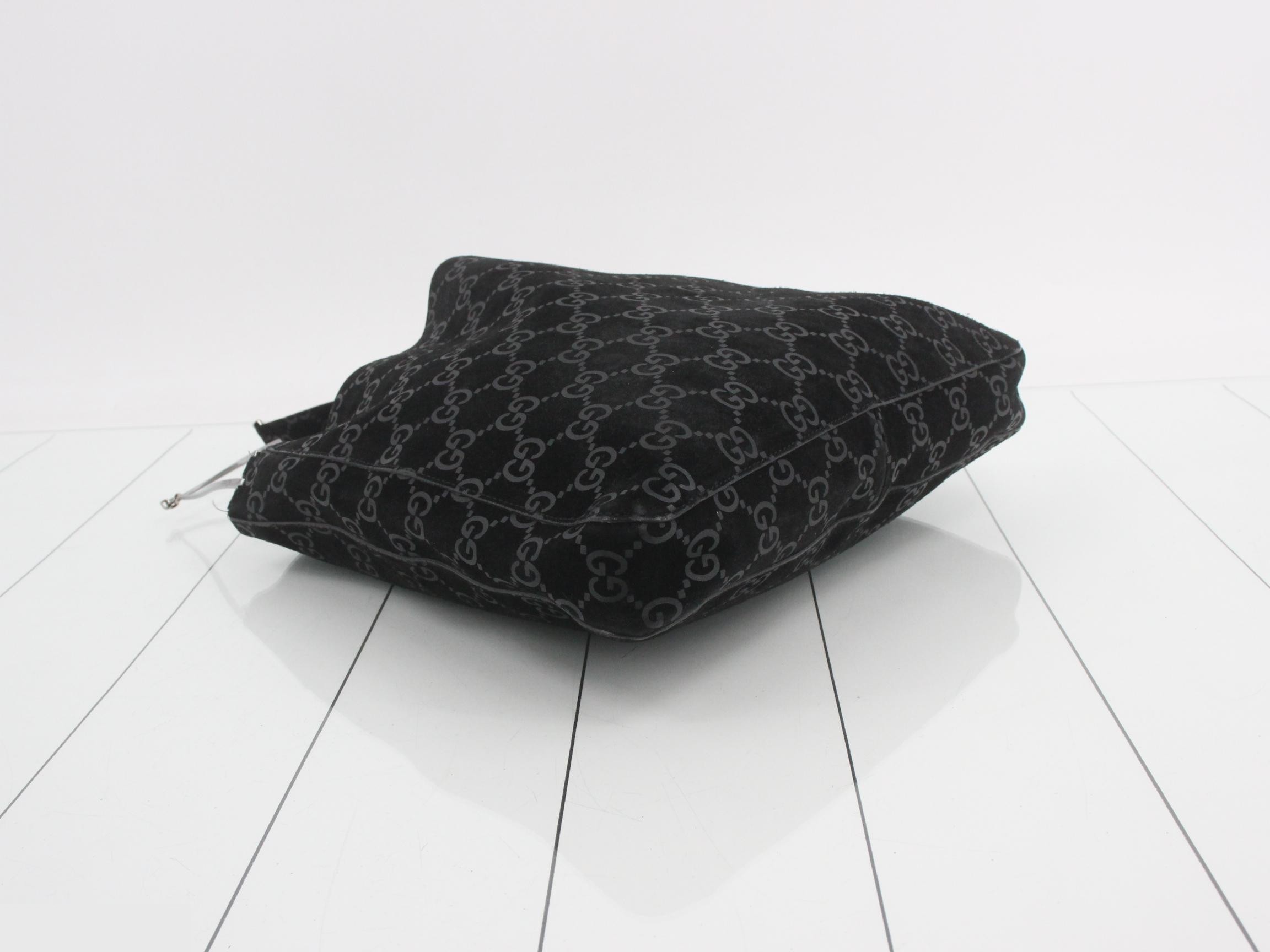 GG Canvas (Bag) - Suede Tote Bag — view 5
