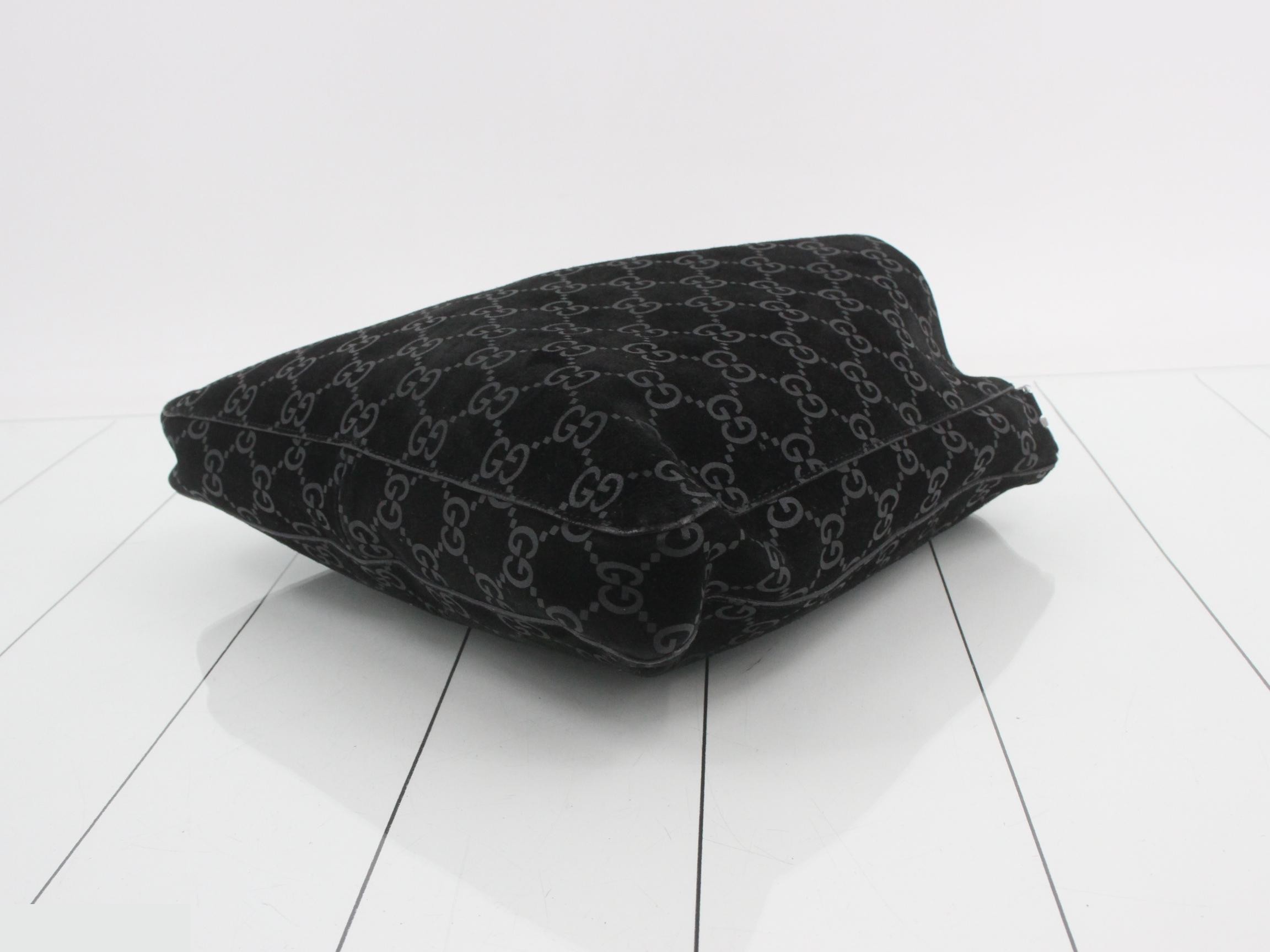 GG Canvas (Bag) - Suede Tote Bag — view 6
