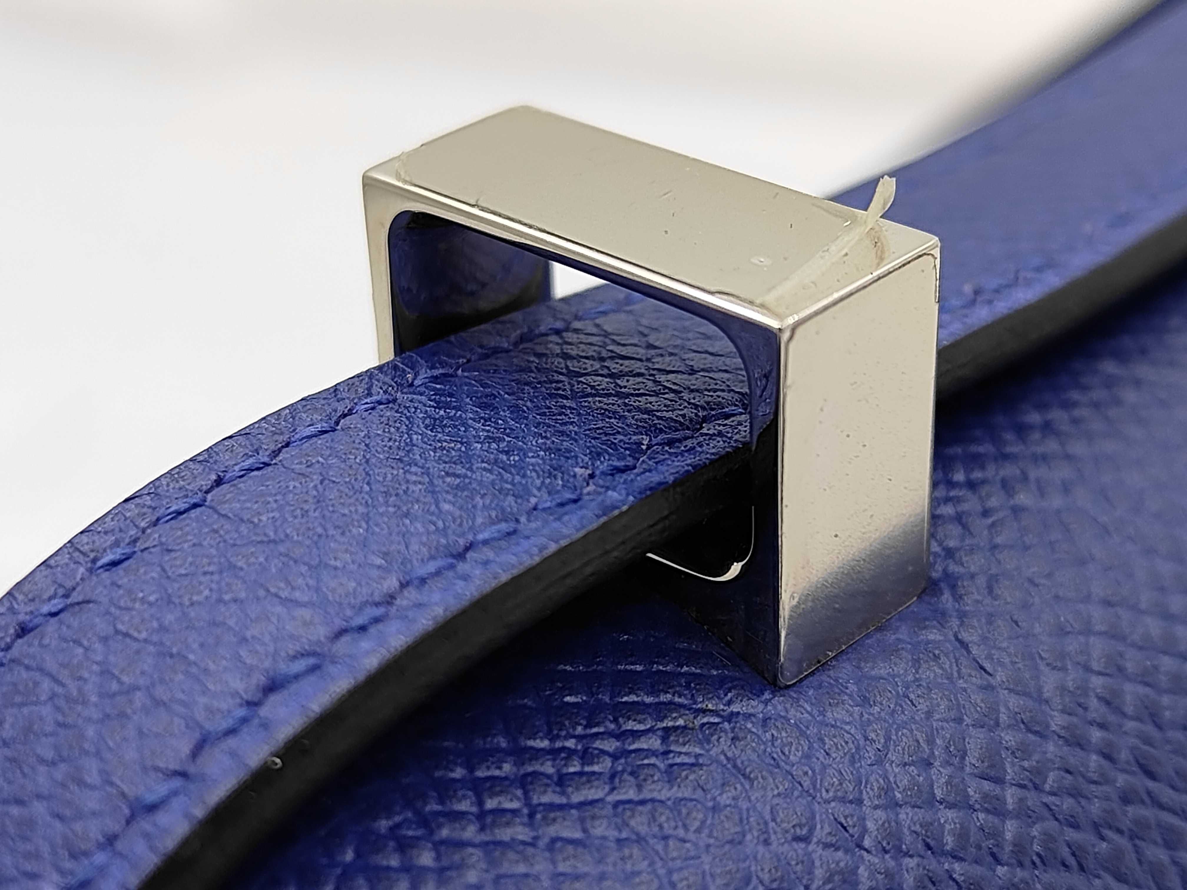 Veroux 23 Epsom Blue Saphir A Stamp SV Shoulder Bag — view 5