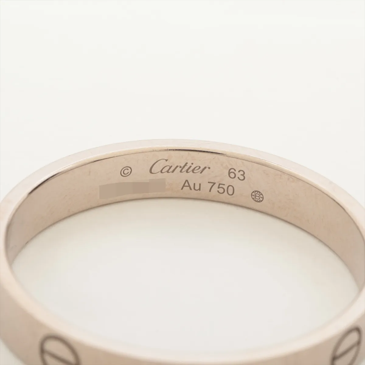 Mini Love Ring 750(WG) 4.0g 63 Initial 150DMG — view 3