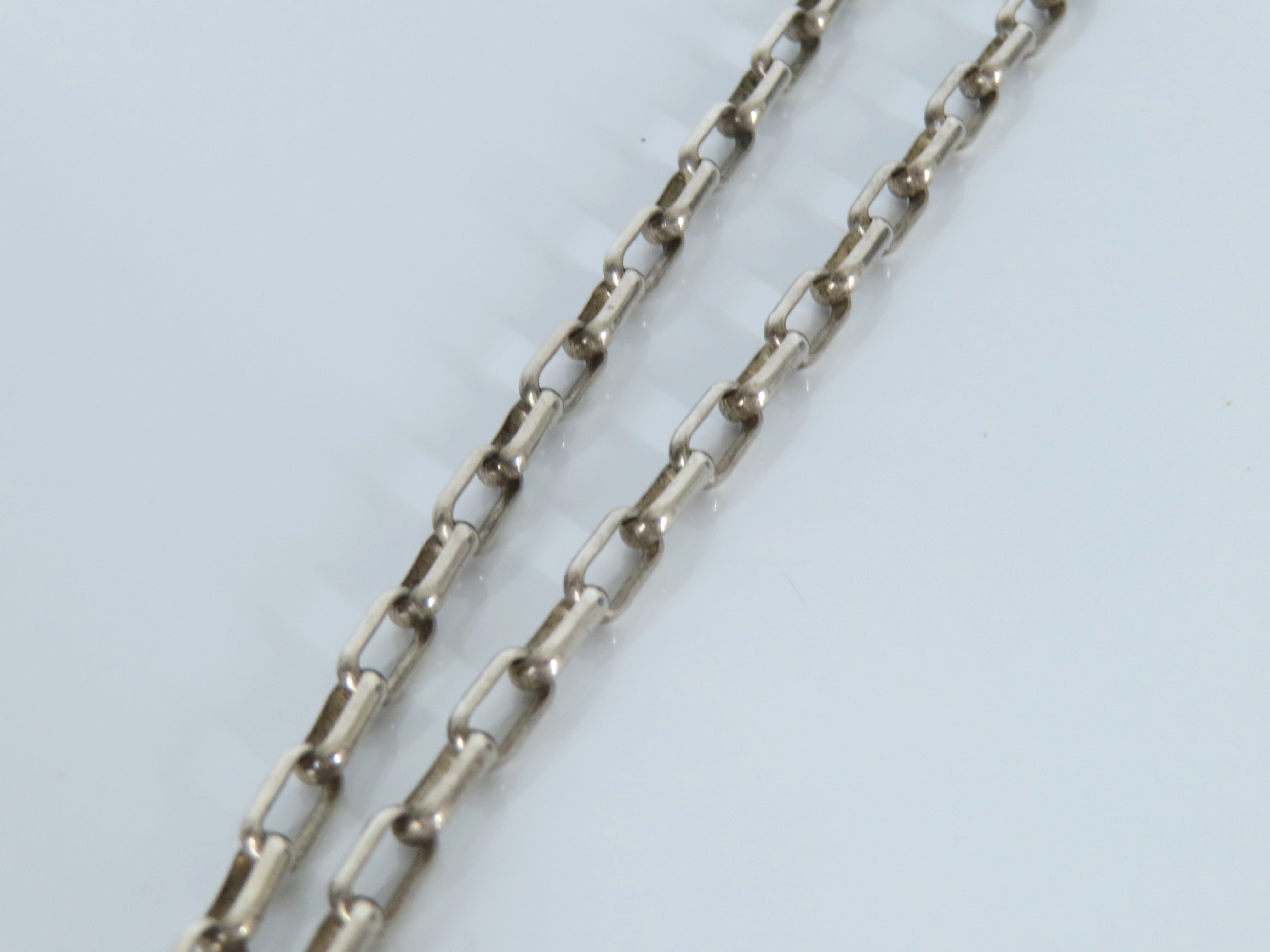Interlocking Silver Necklace — view 6