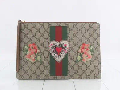 GG Supreme Clutch Sherry Multi